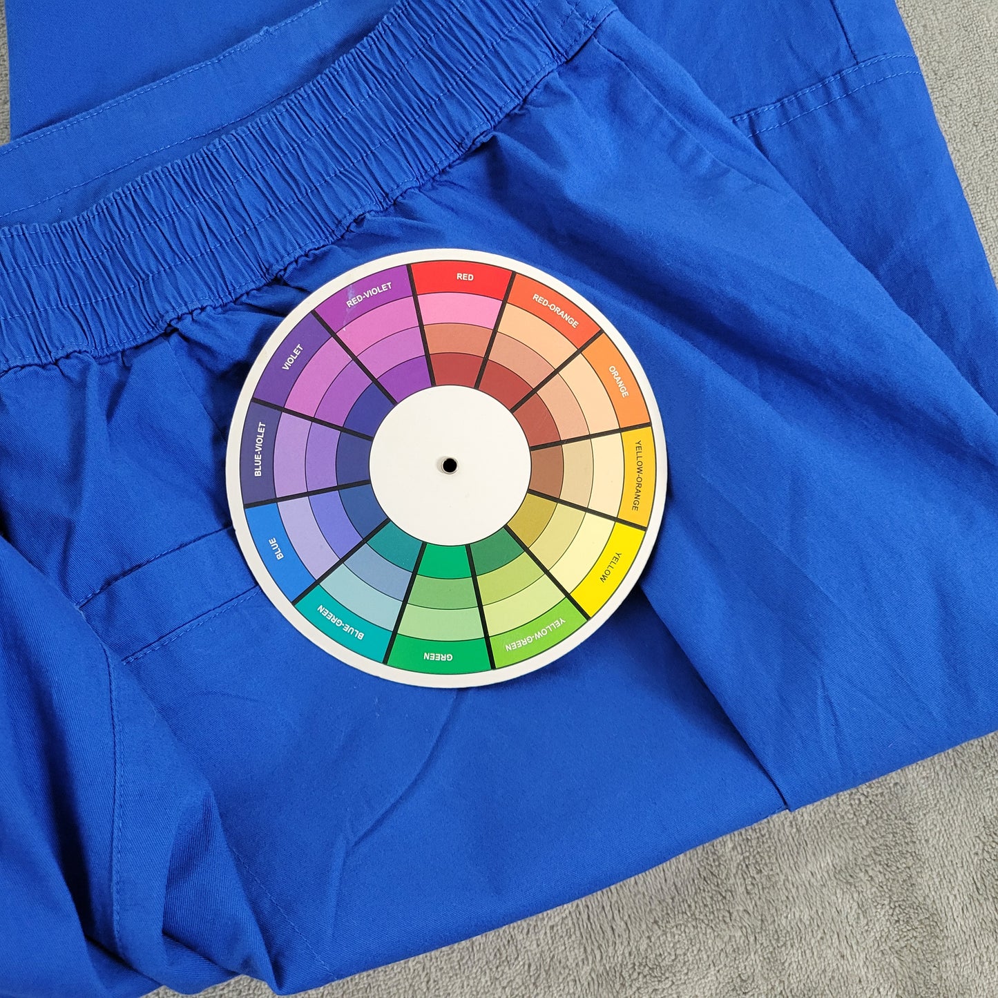 Cato Est 1946 Women’s Plus Size 22W Capri Pants Blue Stretch Tied Hem BLU73E