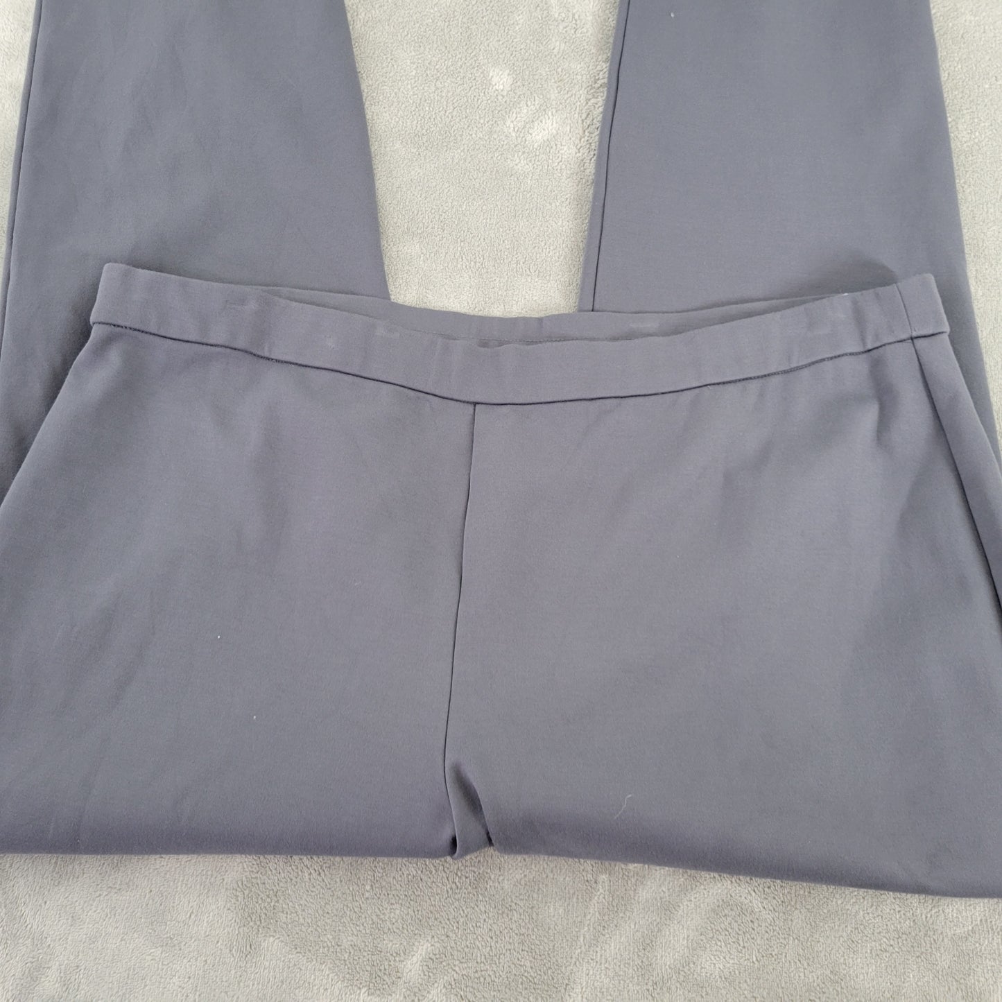 Susan Graver Women’s Plus Size 2XP Pants Gray Pull On Stretch Straight GRA41E