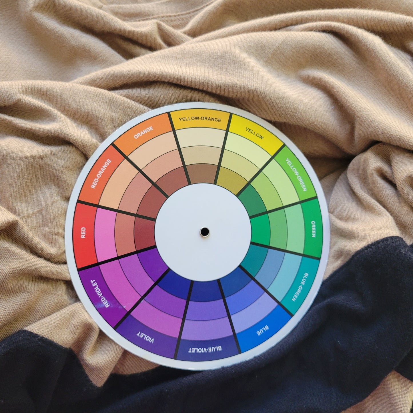 Lane Bryant Tunic 26/28 Tan Soft Knit Long Sleeve V-Neck Plus Size BRO29E