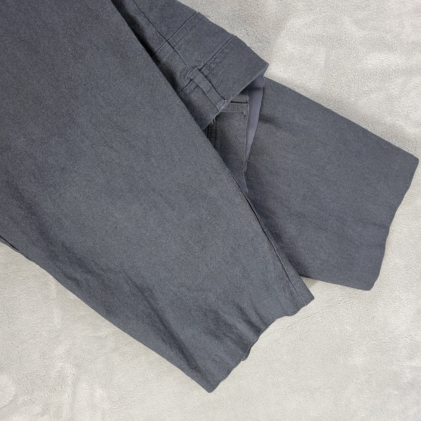 JM Collection 24W Plus Size Black Dress Pants Elastic Waist Stretchy SL52E