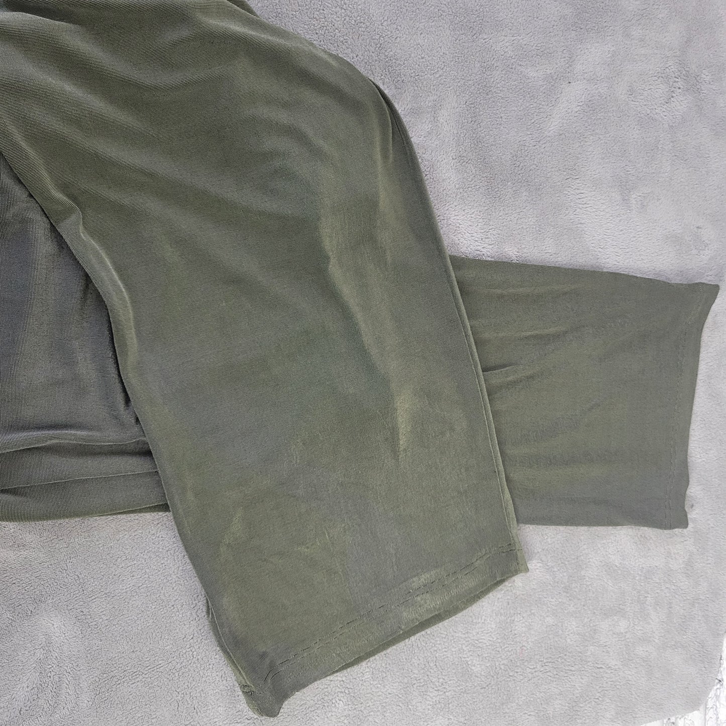 Coldwater Creek Women's Pants 3X Green Travel Knit Plus Size GRE63E