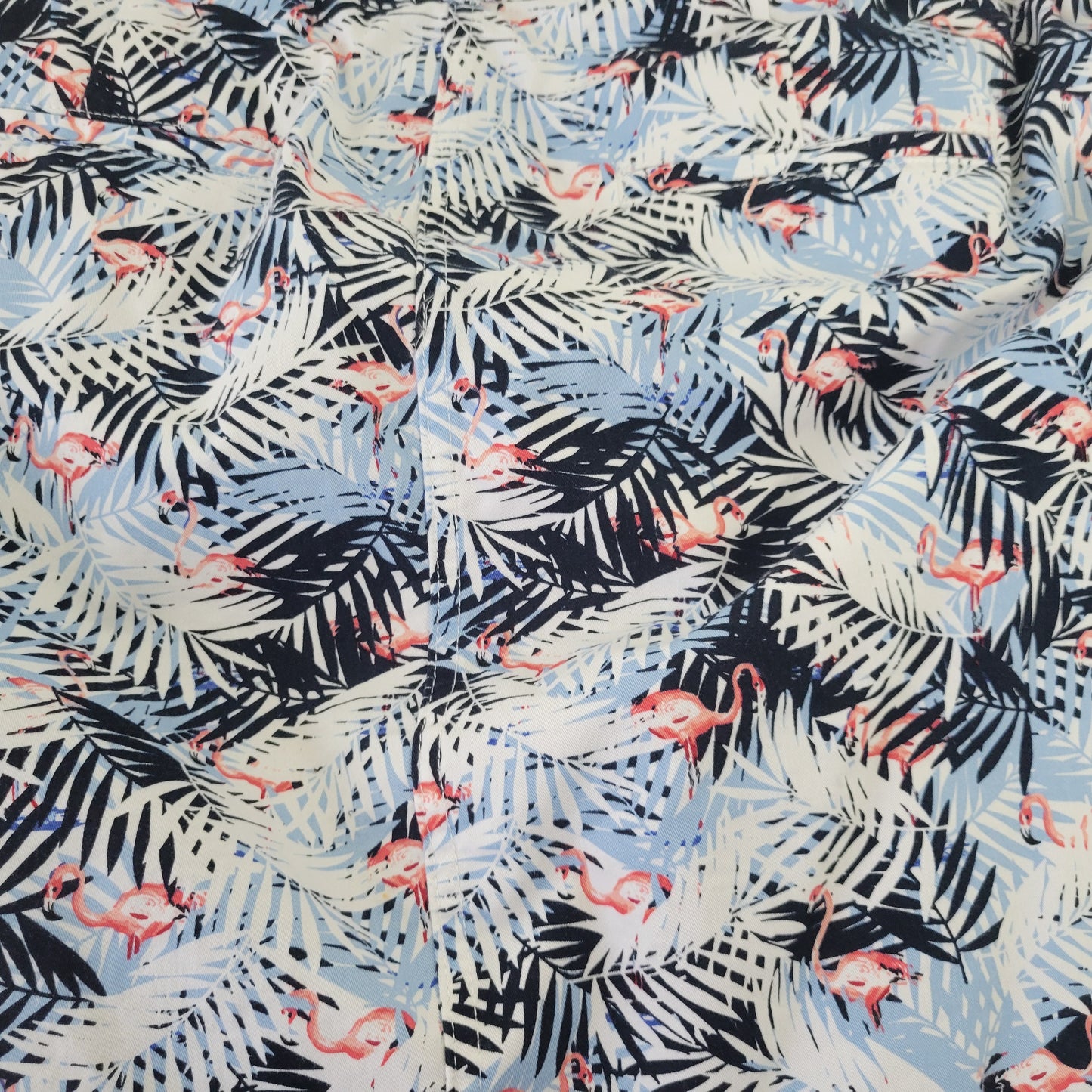 CJ Banks Women's Skort 24W Flamingo Floral Black Blue Plus FLO15XE