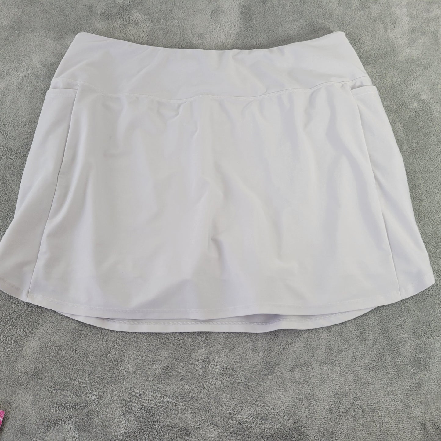 Baleaf Skort Womens 4XL White Plus Pull On Stretch Mini Pockets WHI3E
