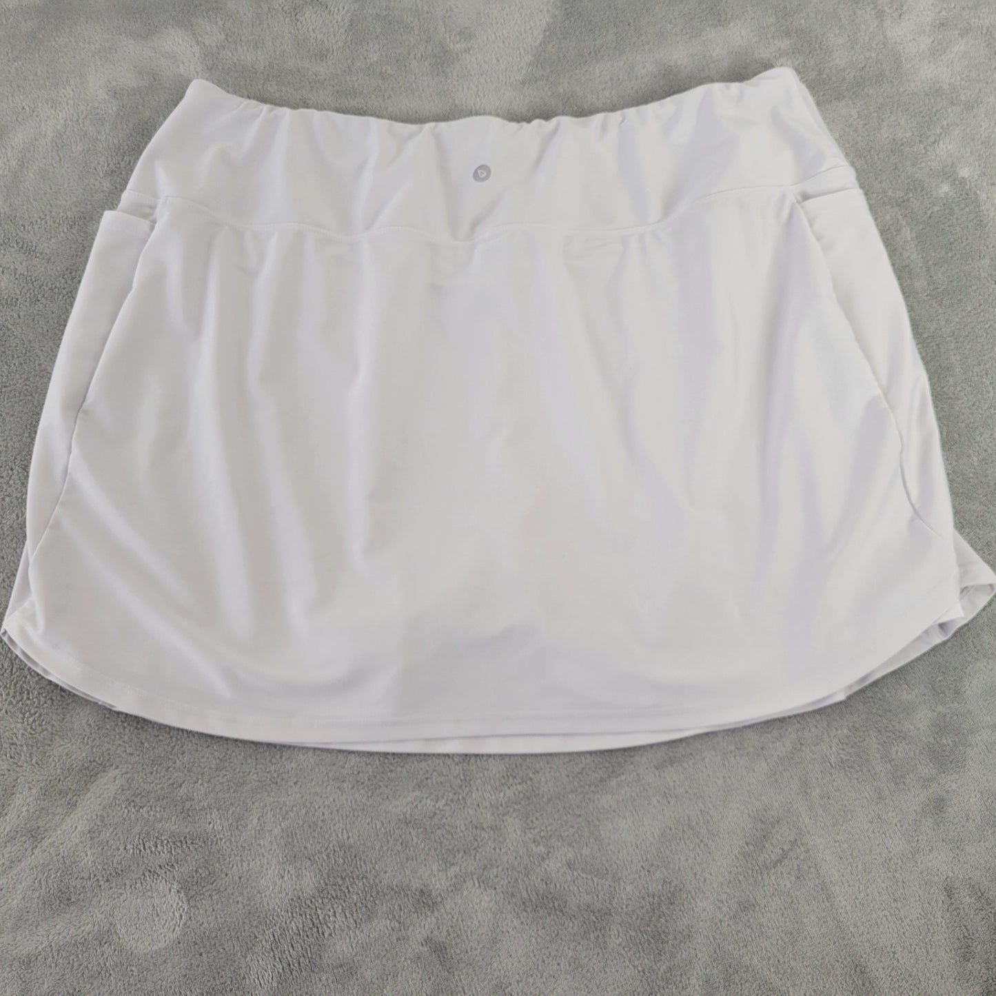 Baleaf Skort Womens 4XL White Plus Pull On Stretch Mini Pockets WHI3E