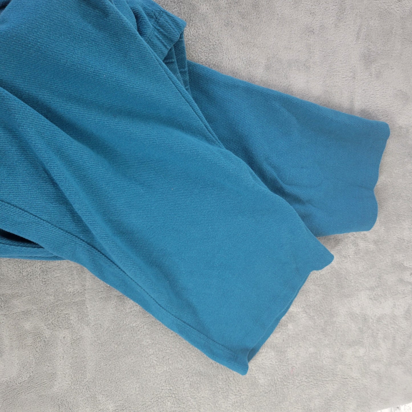 Lands' End Women's Jogger Pants 3X Blue Cotton Blend Pull On BLU184E