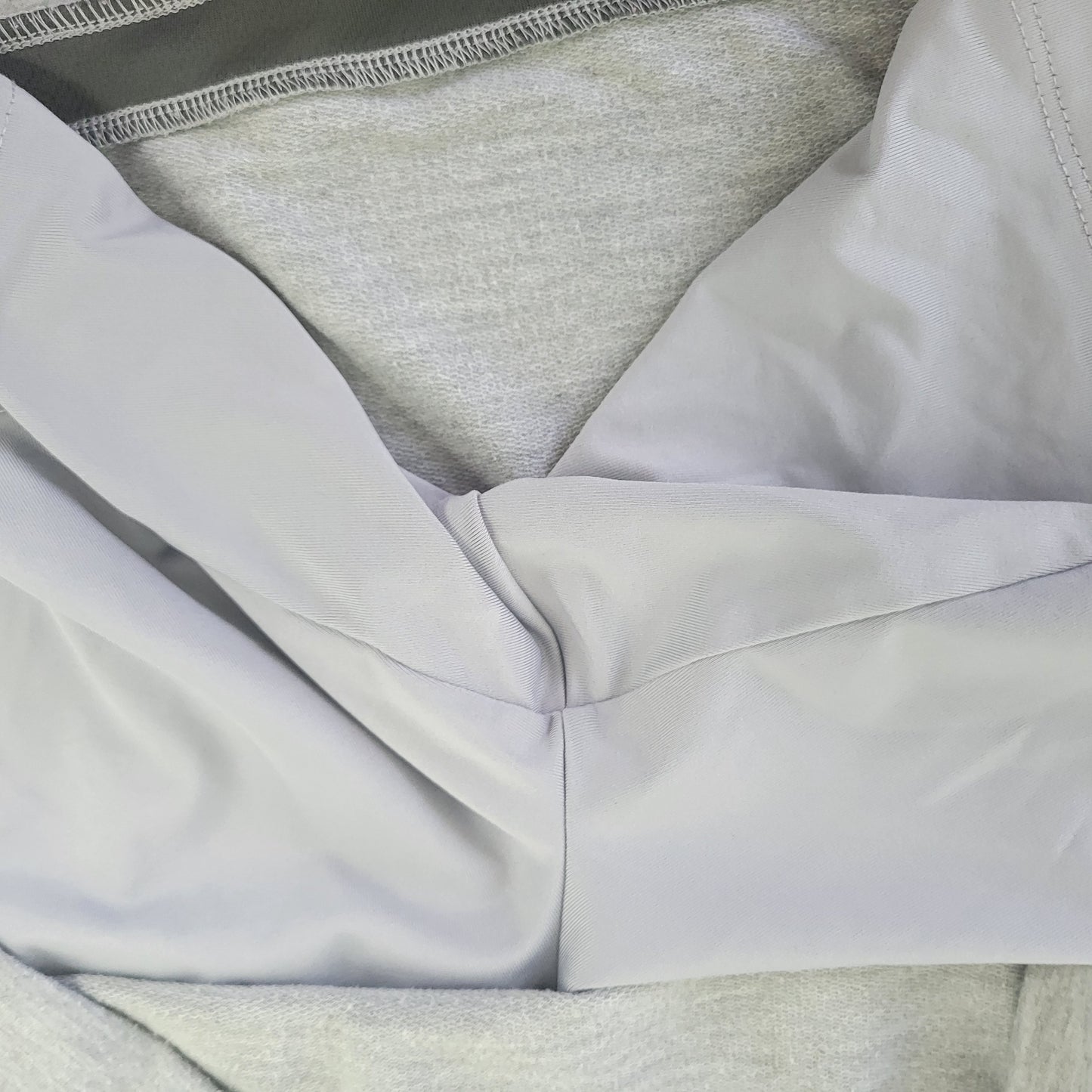 St. John's Bay Skort Womens XL Gray Stretch Elastic Drawstring Pockets GRA98E