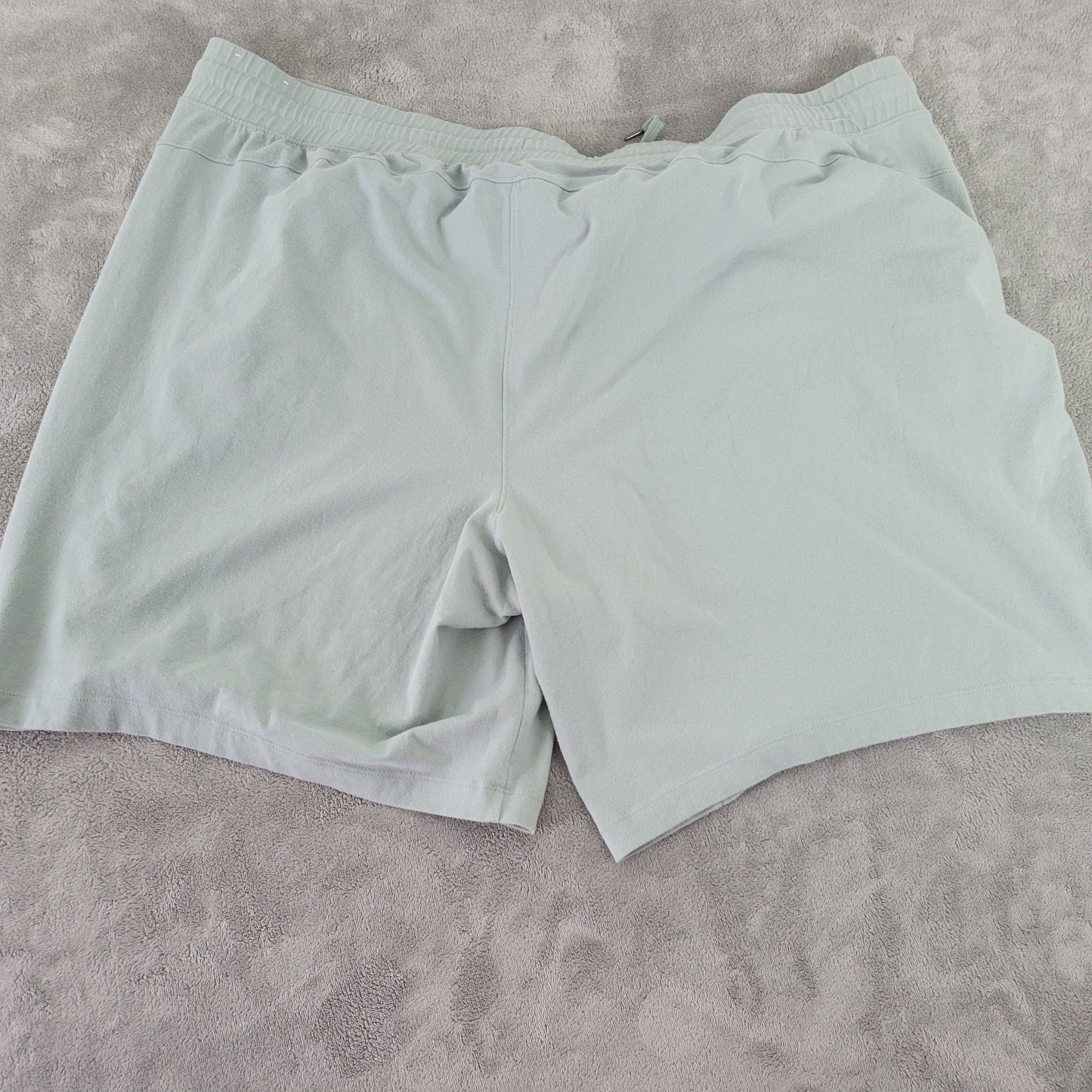 Tek Gear 3X Blue Essential Shorts Womens Plus Drawstring Elastic Waist BLU265E