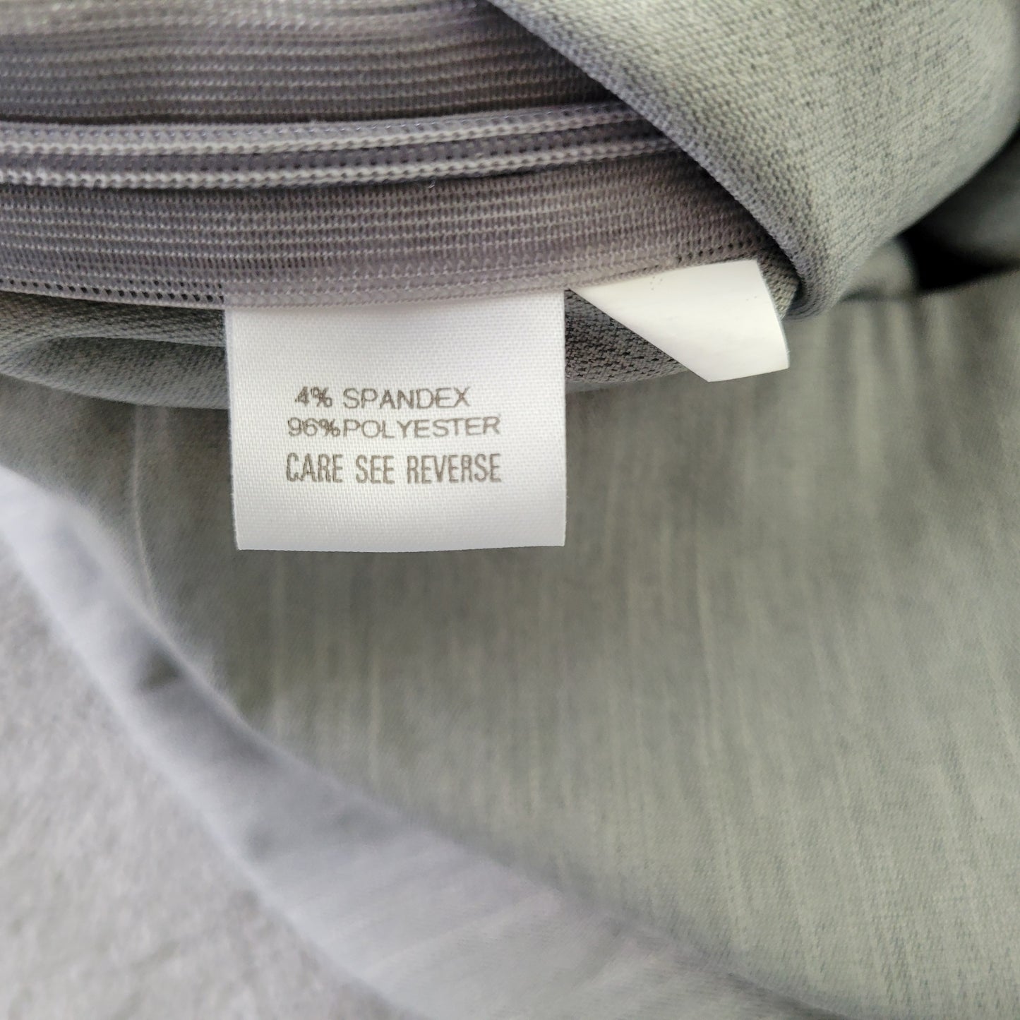 Rafael Women's Gray Dress Pants Size 18 Side Zip Straight Leg Stretch GRA15E