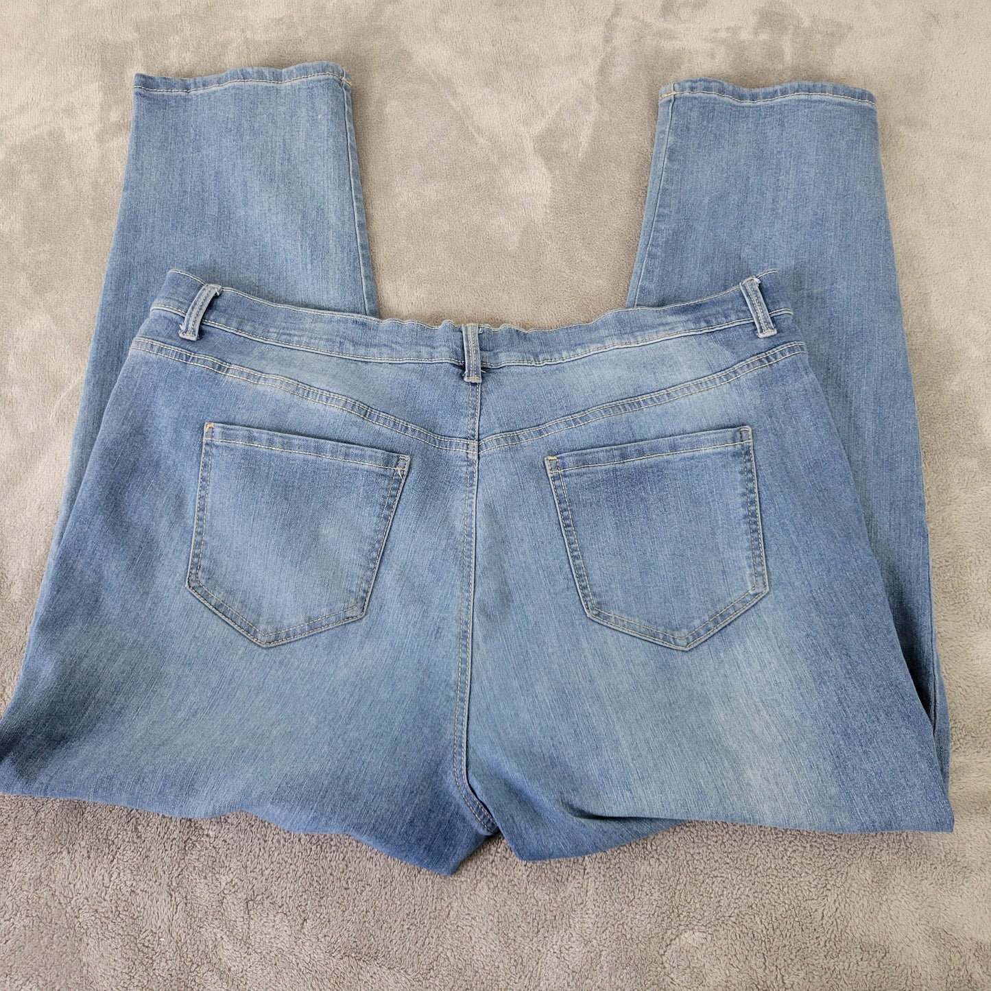 Gloria Vanderbilt Amanda Women's Jeans Size 20W Blue Medium Wash SL96E