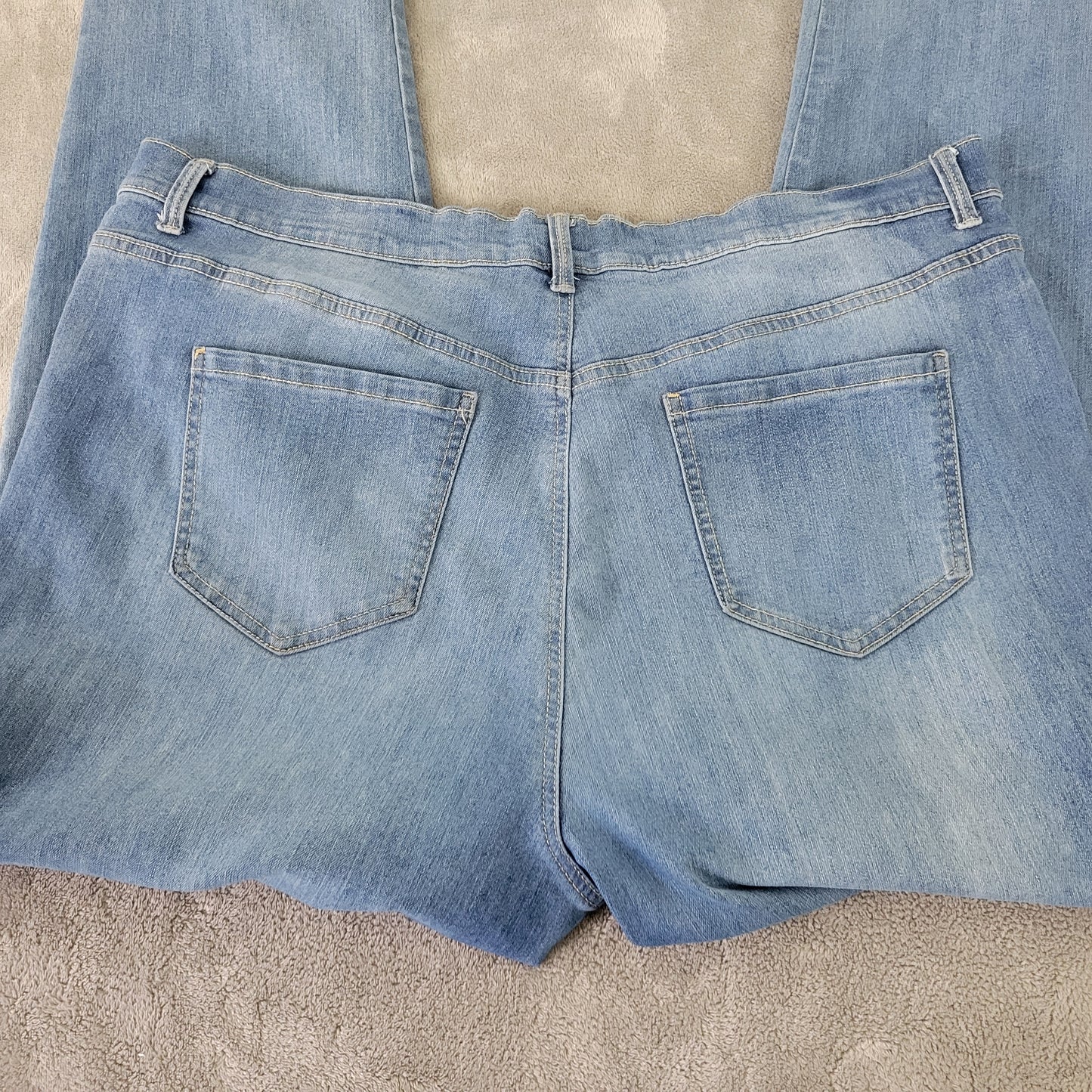 Gloria Vanderbilt Amanda Women's Jeans Size 20W Blue Medium Wash SL96E