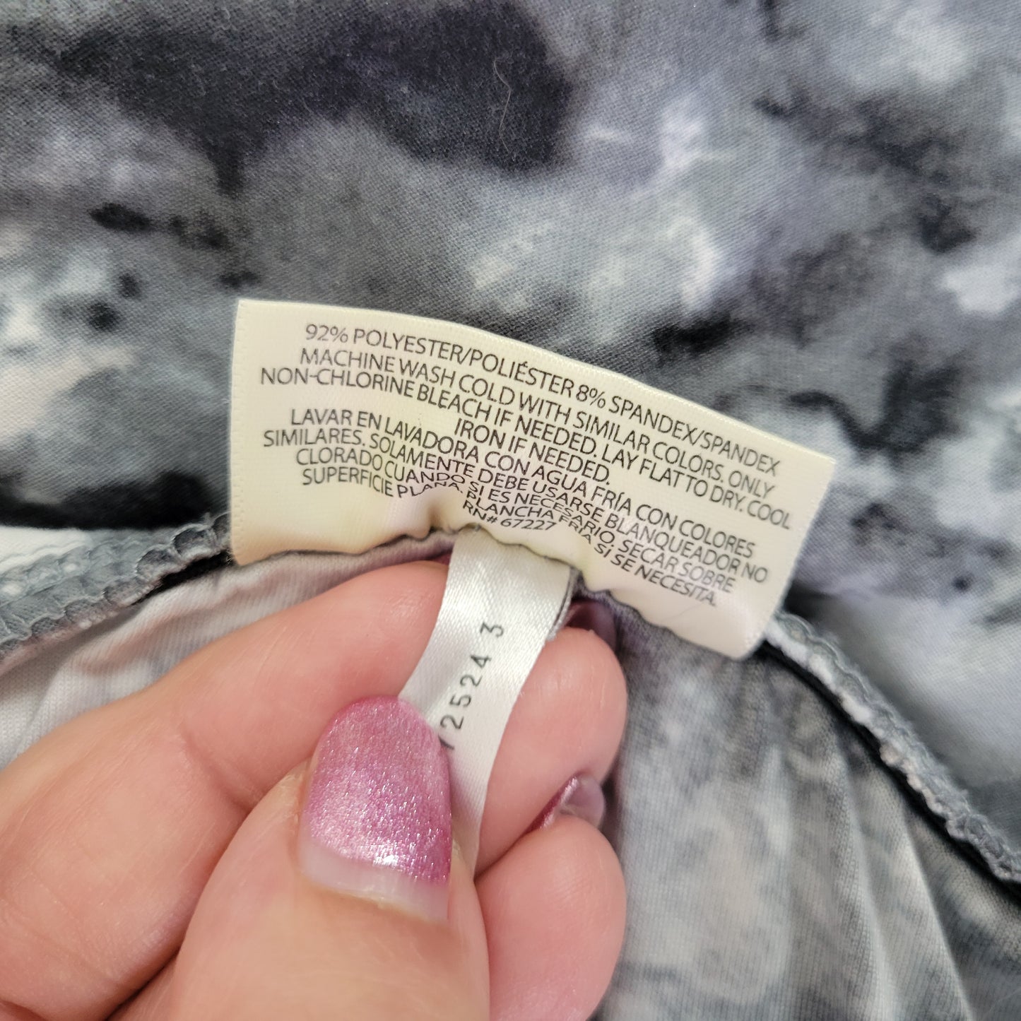 Bobbie Brooks Women's 3X Leggings Multicolor Stretch Plus Size Jogger TIE7E