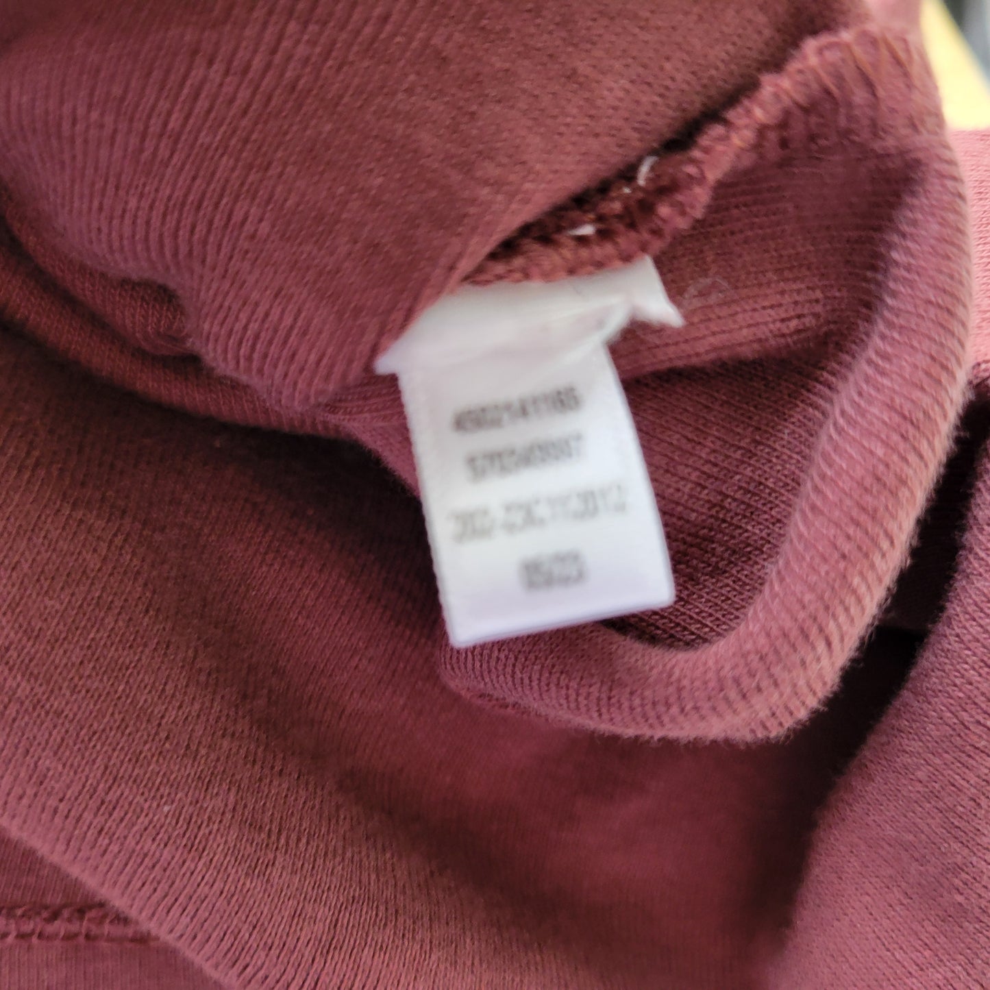 Chicos XL Brown Long Sleeve Tee Womens Pullover Crew Neck Knit Basic BRO34E