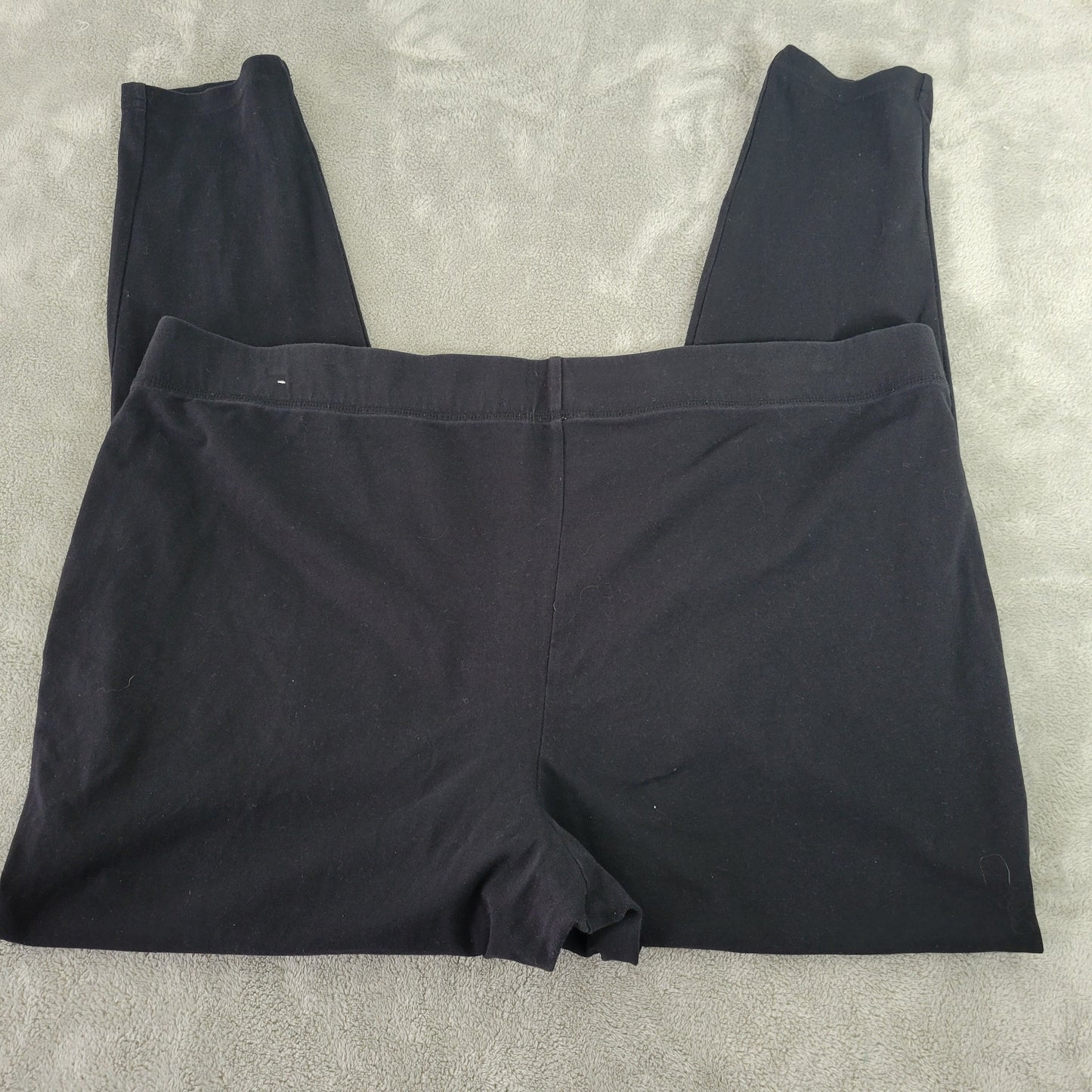 Livi Lane Bryant Women's 22/24 Leggings Black Jogger Pull On Plus BLA43E