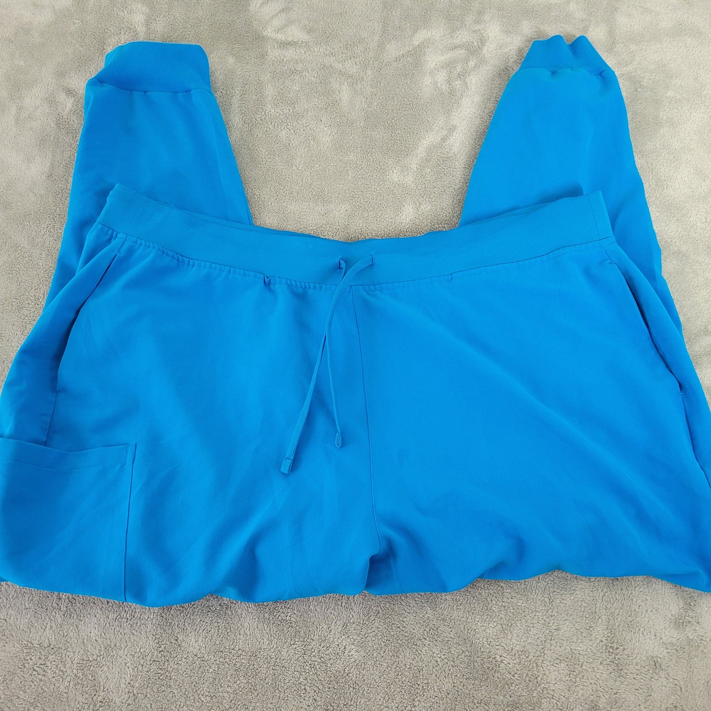 Mandala Women's 3XL Joggers Blue Pull On Drawstring Pants Plus Size BLU82E