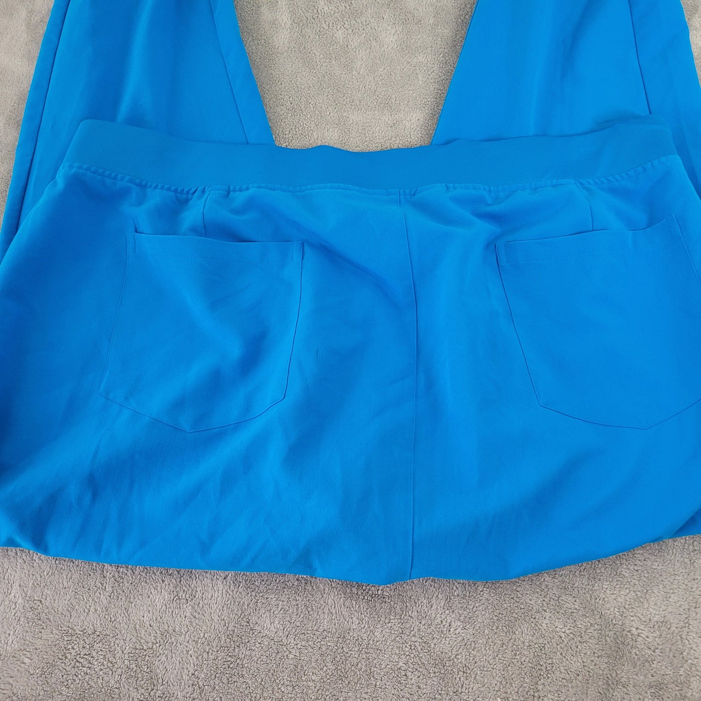 Mandala Women's 3XL Joggers Blue Pull On Drawstring Pants Plus Size BLU82E