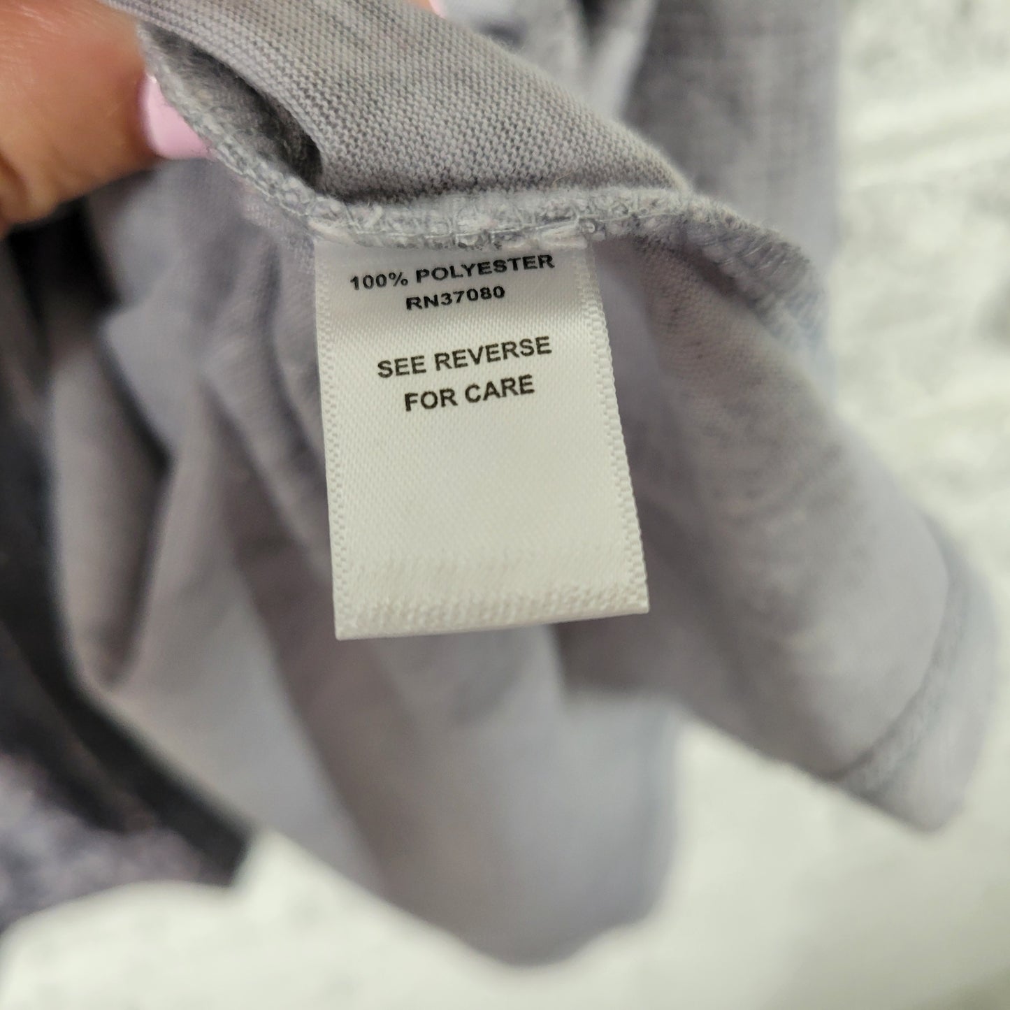 Cato Plus Size 26W 28W Blouse Gray Geometric V-Neck Batwing Sleeve Top GEO296E