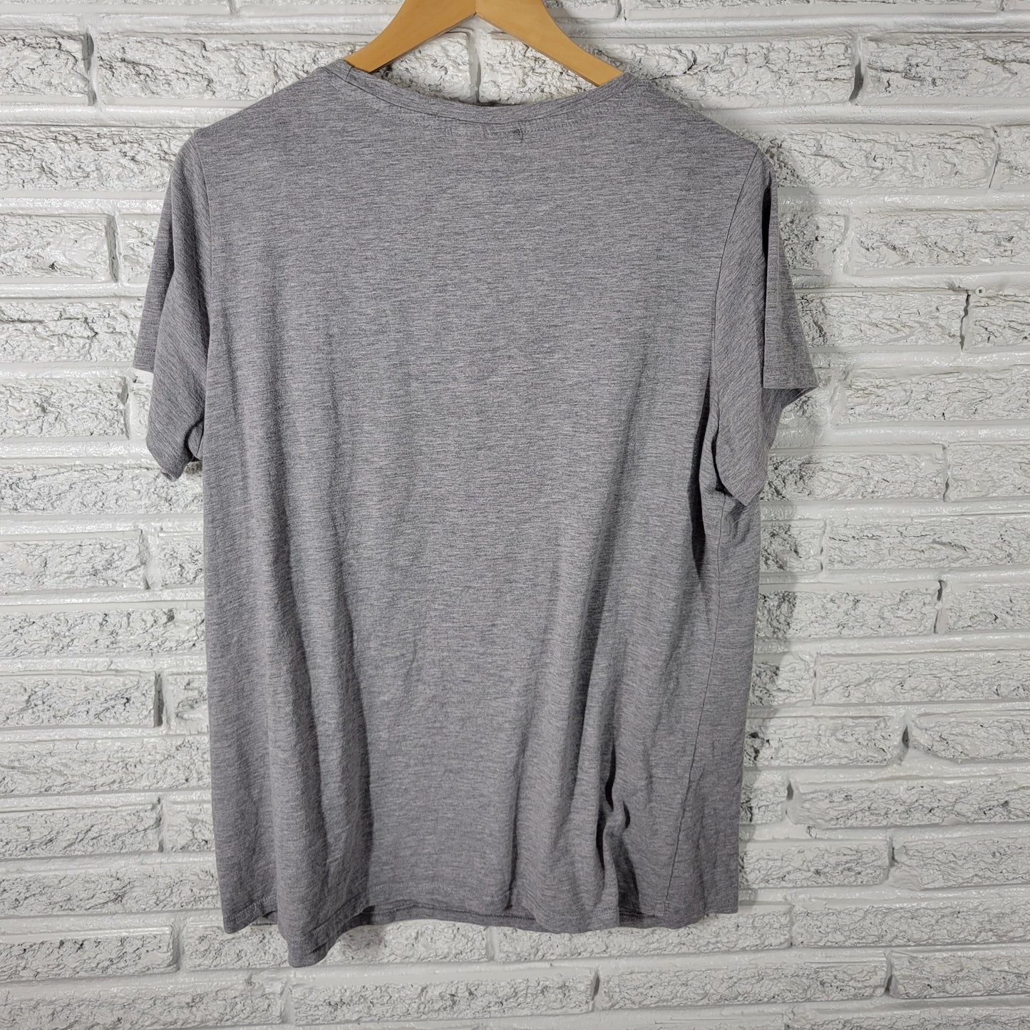 Bobbie Brooks Halloween Tee 2X Gray Crew Neck Short Sleeve Plus Size NOV120E