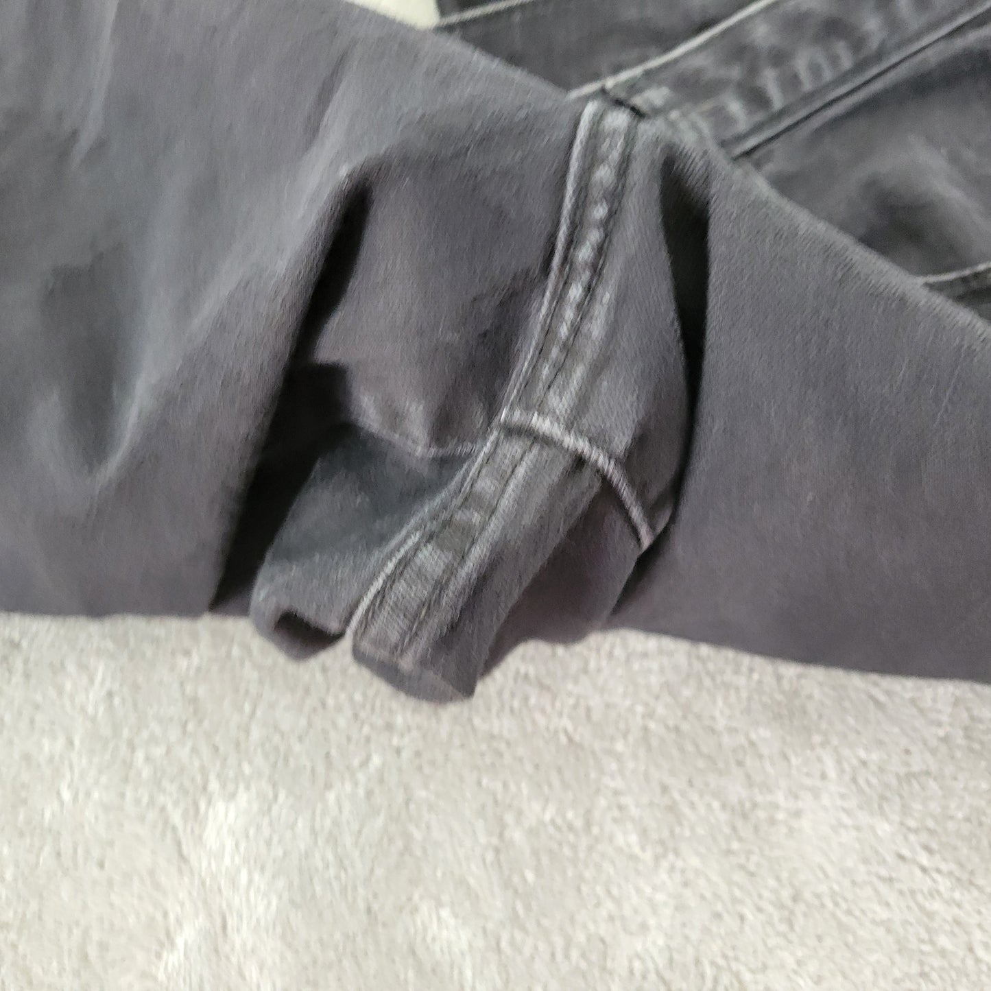 Lane Bryant Genius Fit Capri Jeans Size 20 Black Denim Stretch 5-Pocket CAP55E