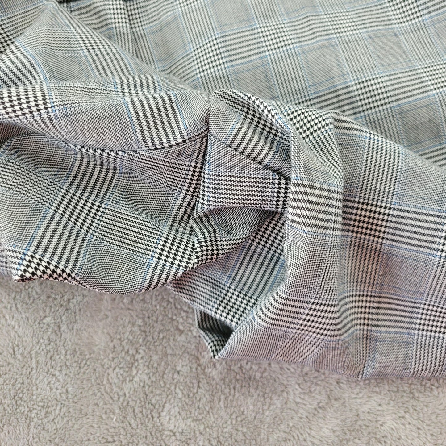 Lane Bryant 22 Allie Dress Pants Black White Plaid Houndstooth Career PLA1E