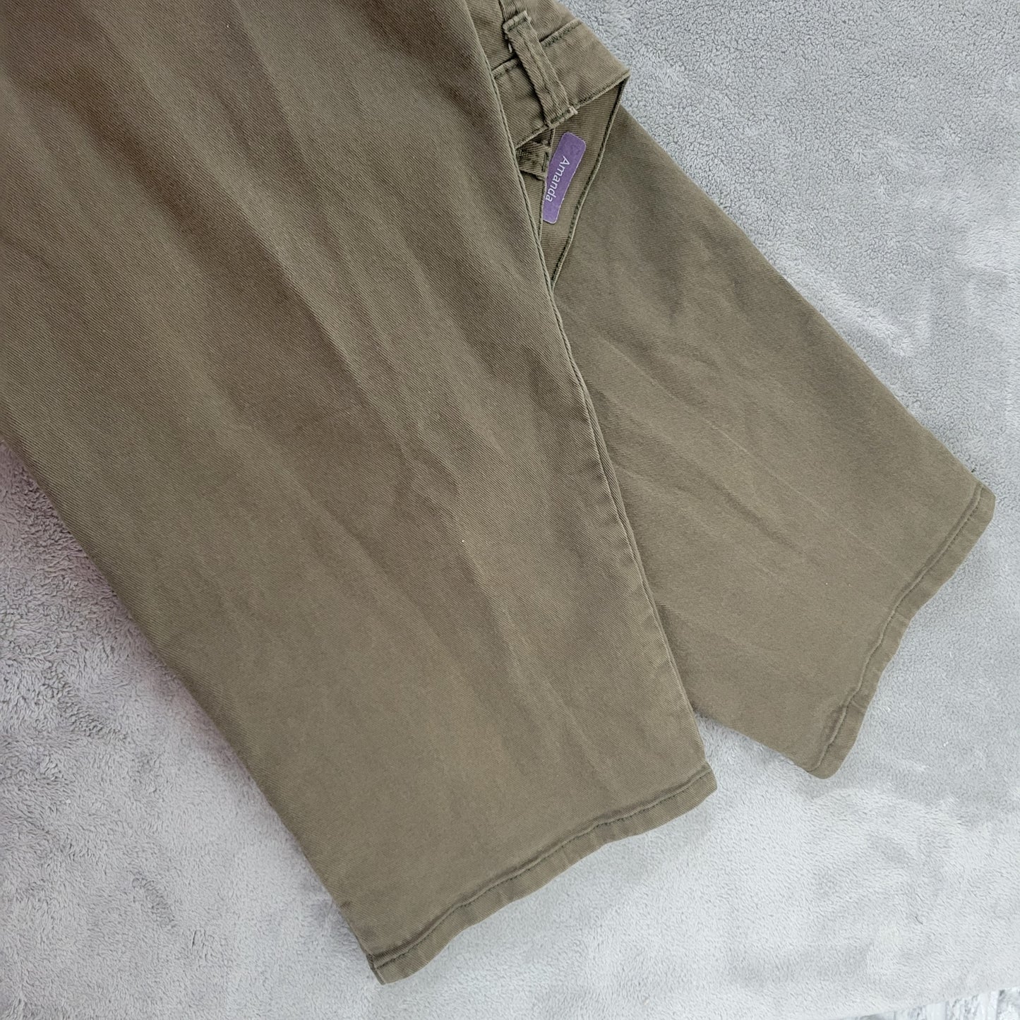 Gloria Vanderbilt Amanda Women's 24W Jeans Plus Size Brown Straight Leg SL87E