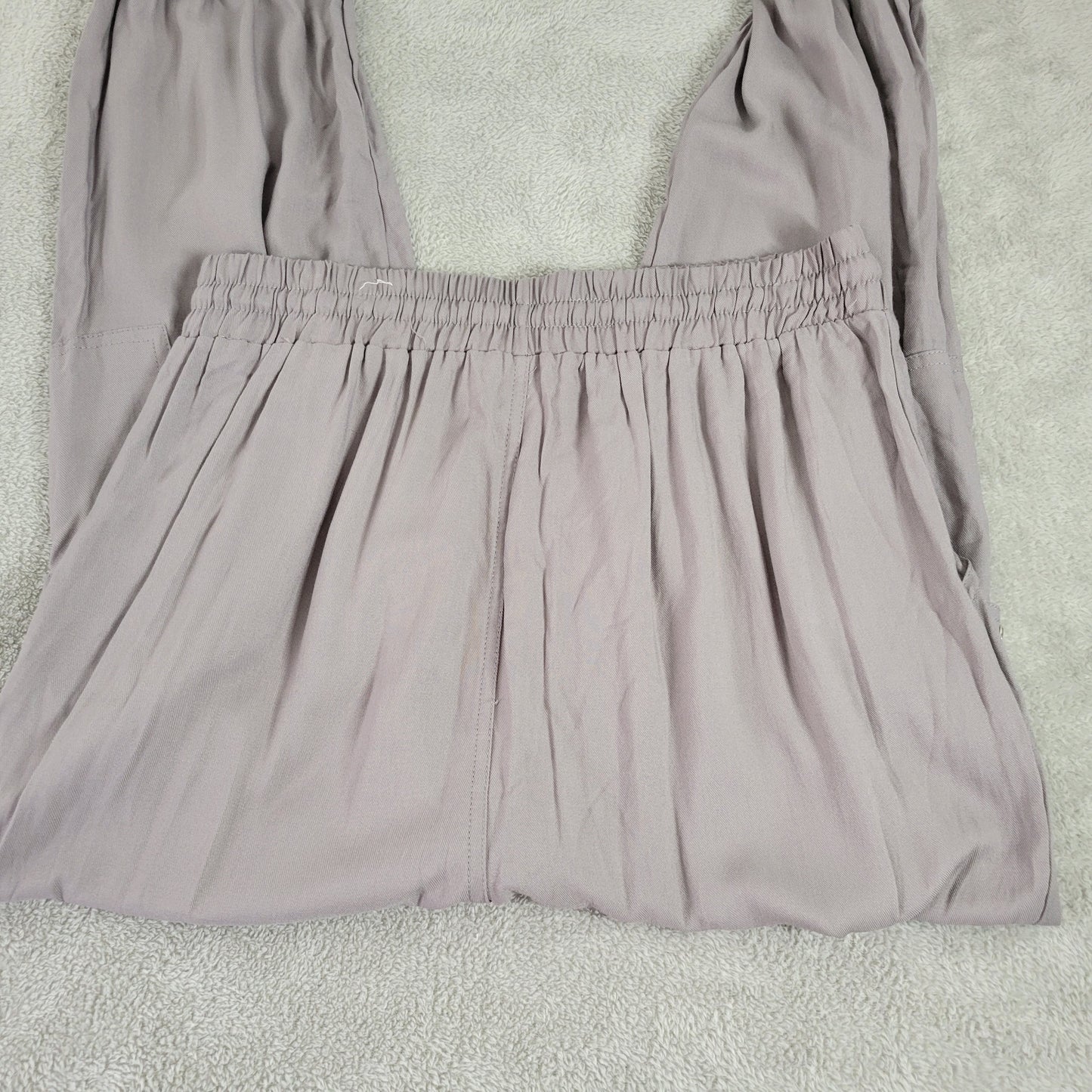 Classic Concepts XL Gray Cargo Pants Pull On Drawstring Elastic Waist GRA56E