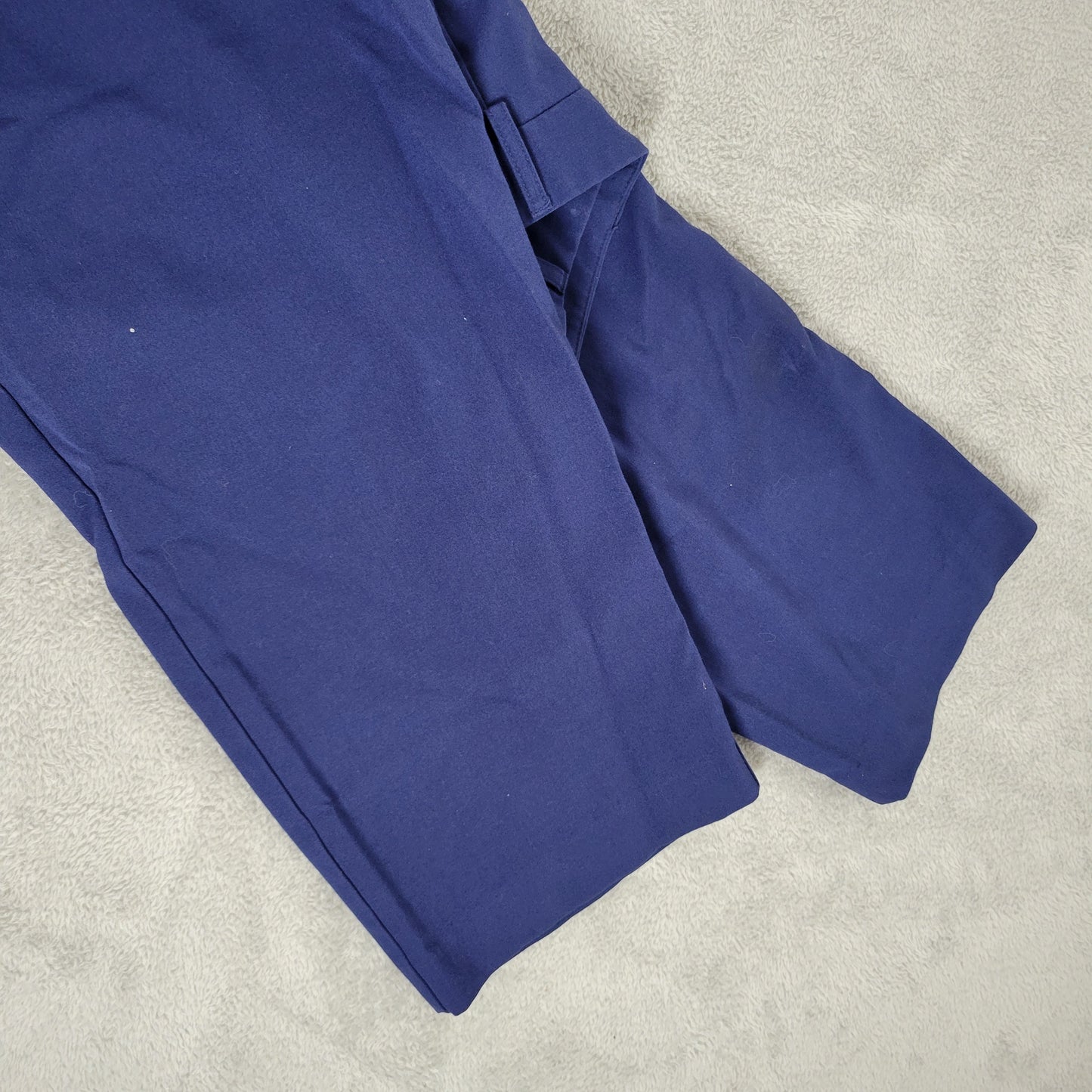 George Women's Dress Pants Size 18 Plus Blue High Rise Straight Leg BLU75E