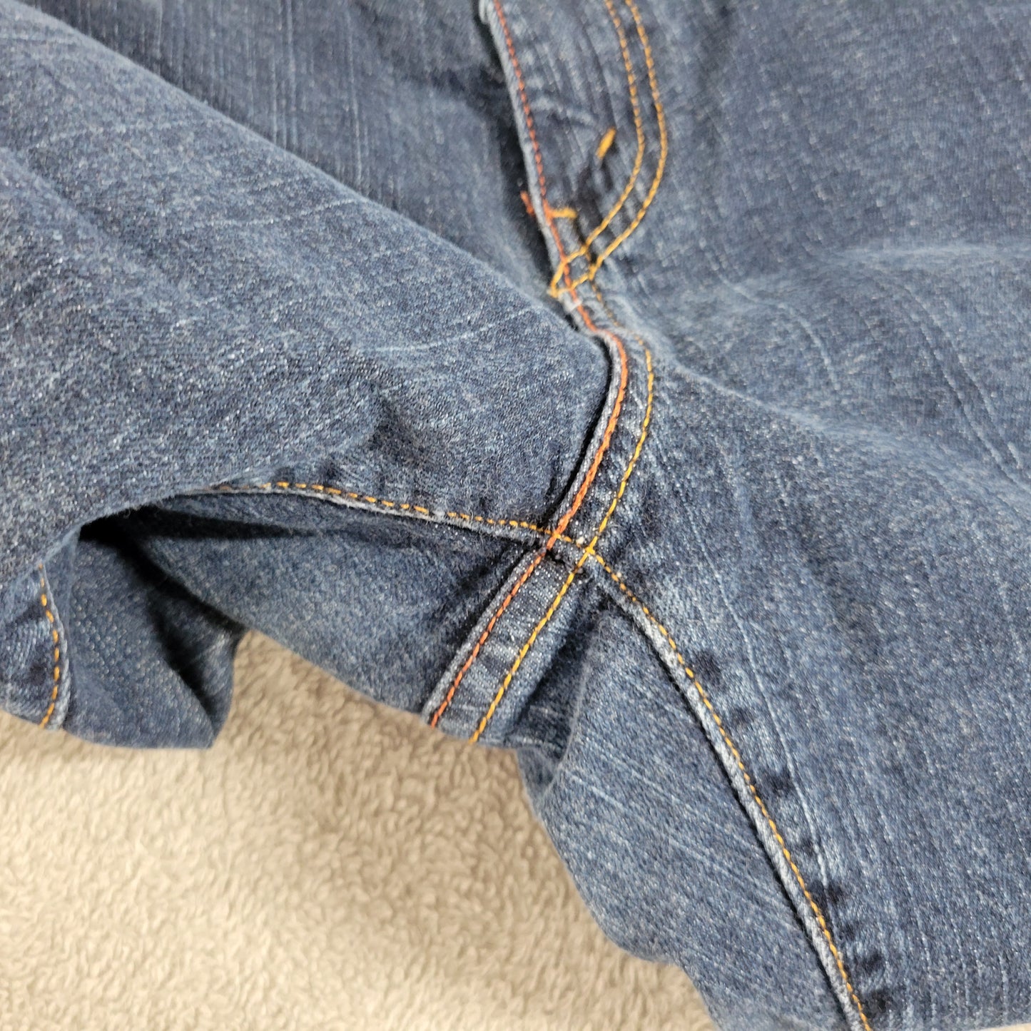 Levi's 515 Women's Jeans 24 Plus High Rise Bootcut Dark Wash Blue BOO102E