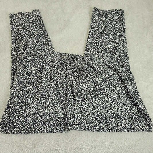 CJ Banks Black Pants 1X Plus Size High Rise Drawstring Jogger Straight WAT51XE