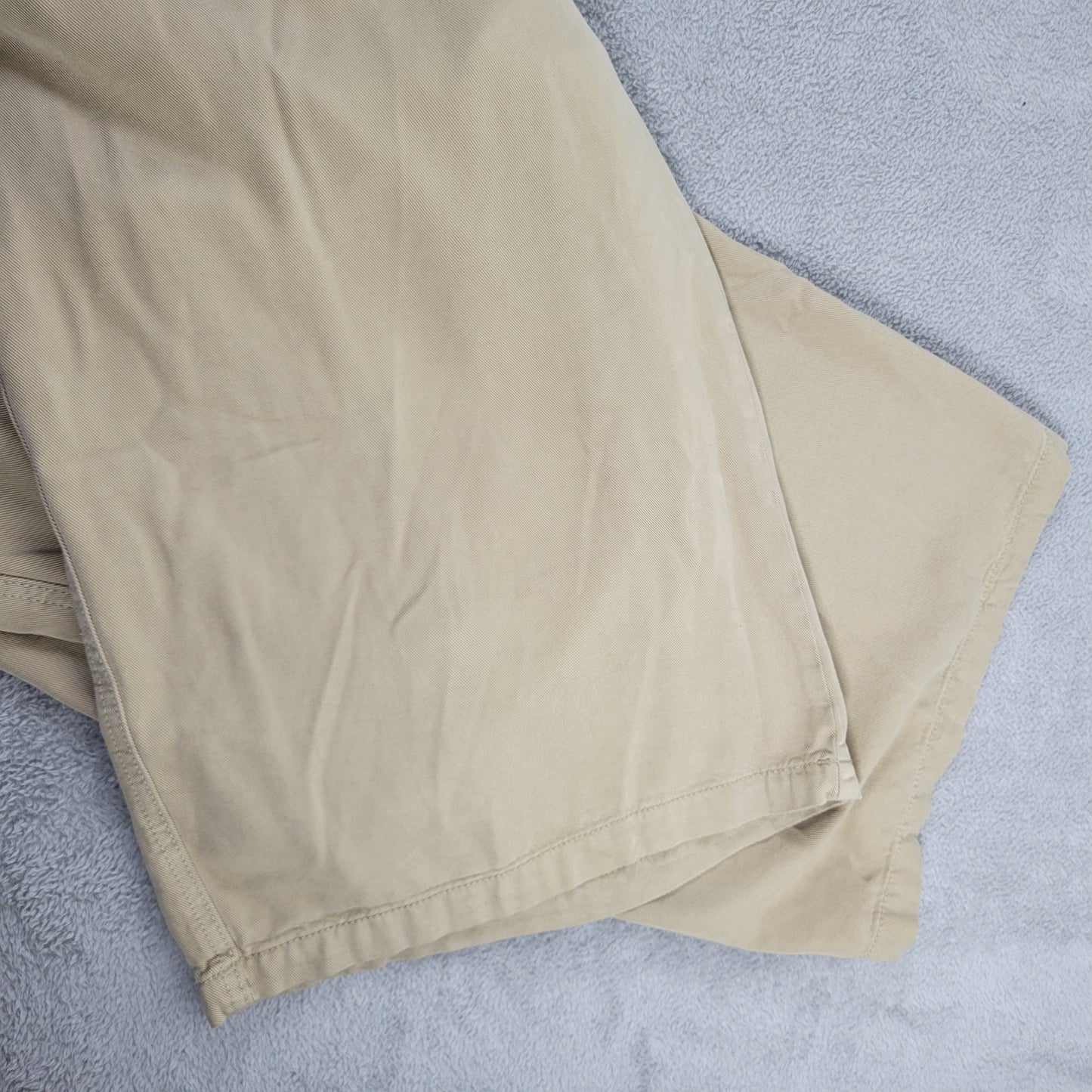 St John's Bay Womens Plus Size 4X Tan Capri Pants Elastic Waist CAP7E