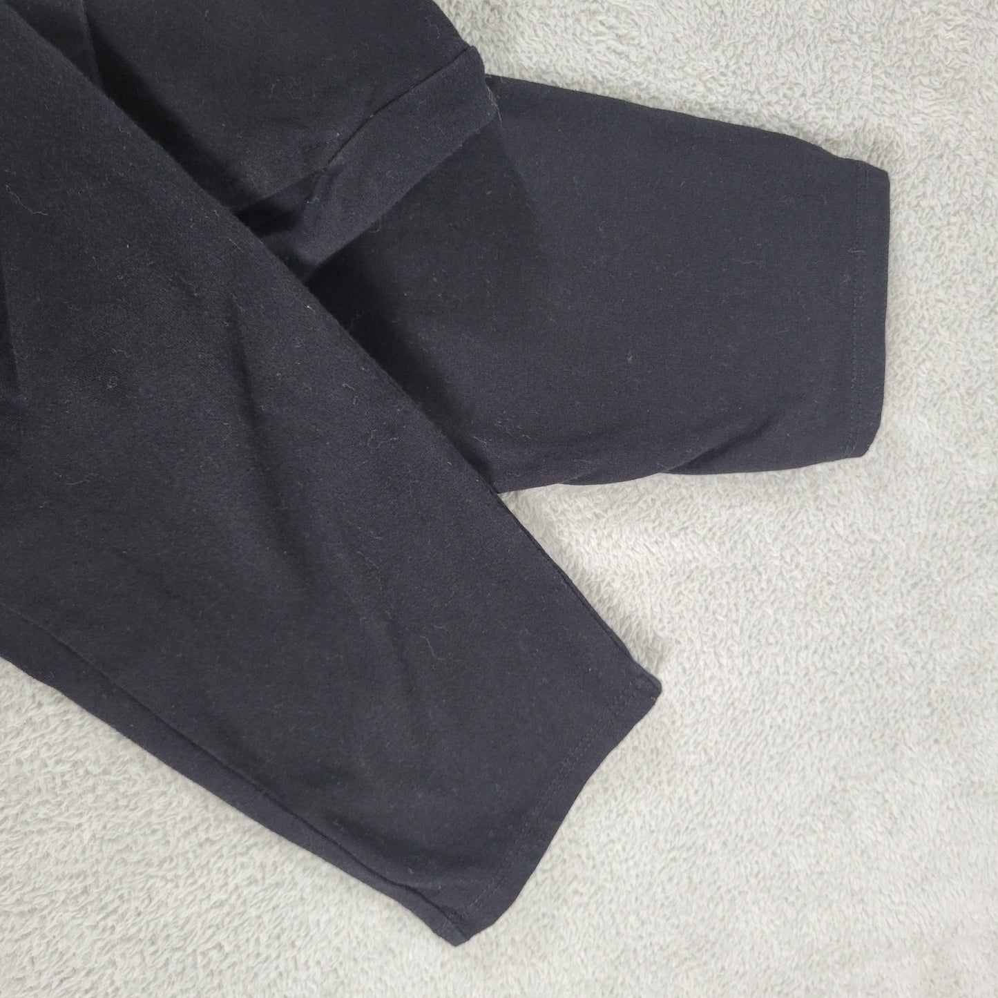 Torrid Womens Plus Size 2X Black Capri Leggings Pockets Elastic Waist BLA169E