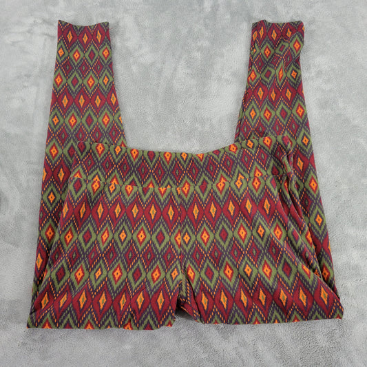 LuLaRoe TC Tall Curvy Leggings Southwest Aztec Tribal Ikat Jogger Yoga GEO135XE