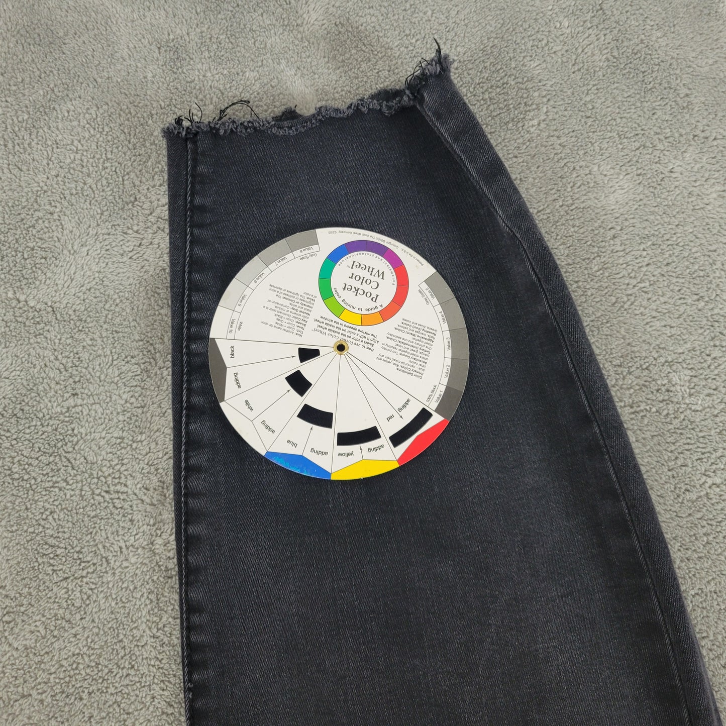 Ava & Viv Womens Plus Size 24 Black Skinny Jeans Cropped Raw Hem Elastic SKI18E