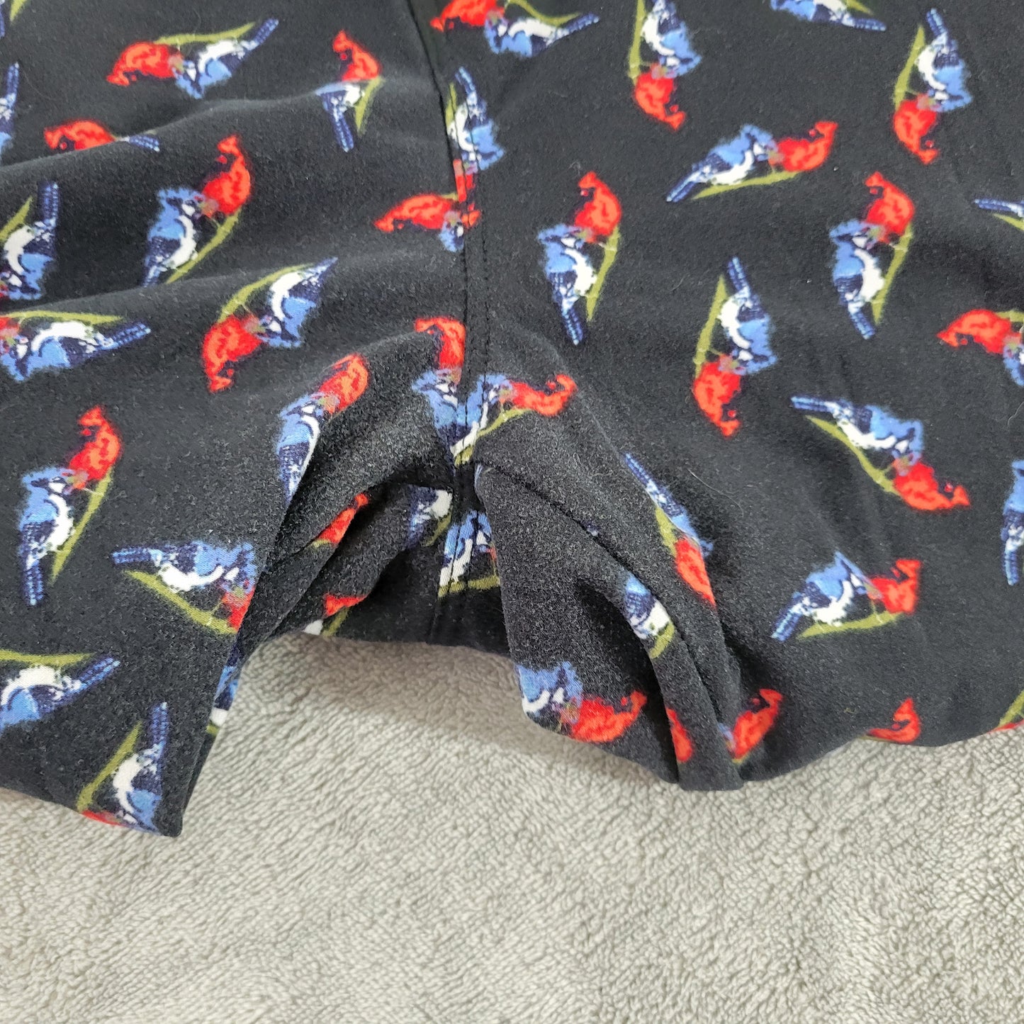 LuLaRoe TC Leggings Tall Curvy Cardinal Blue Jay Birds Pants Yoga 12-18 NOV123E