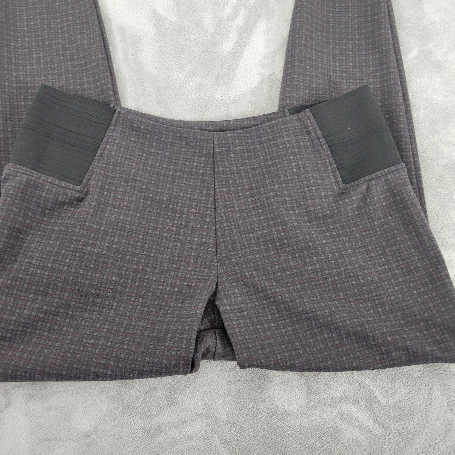 Kut from the Kloth Angie Womens 1X Plaid Skinny Pants Elastic Waist PLA63E