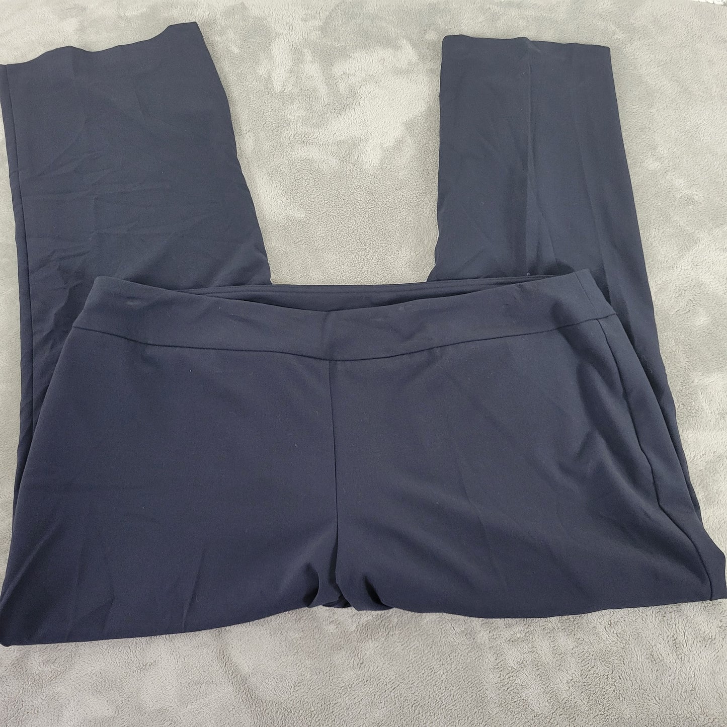 Needle & Cloth Womens Plus Size 22W Blue Pants Elastic Waist BLU155E