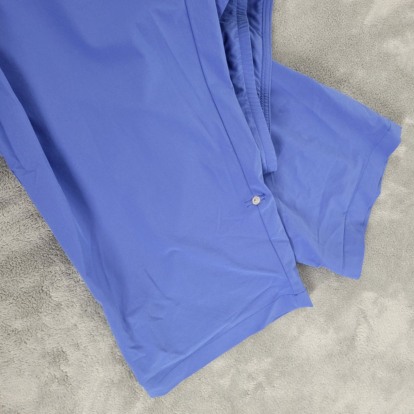 Chicos Zenergy Womens Plus 20 Blue Cropped Capri Pants Adjustable Length BLU87E
