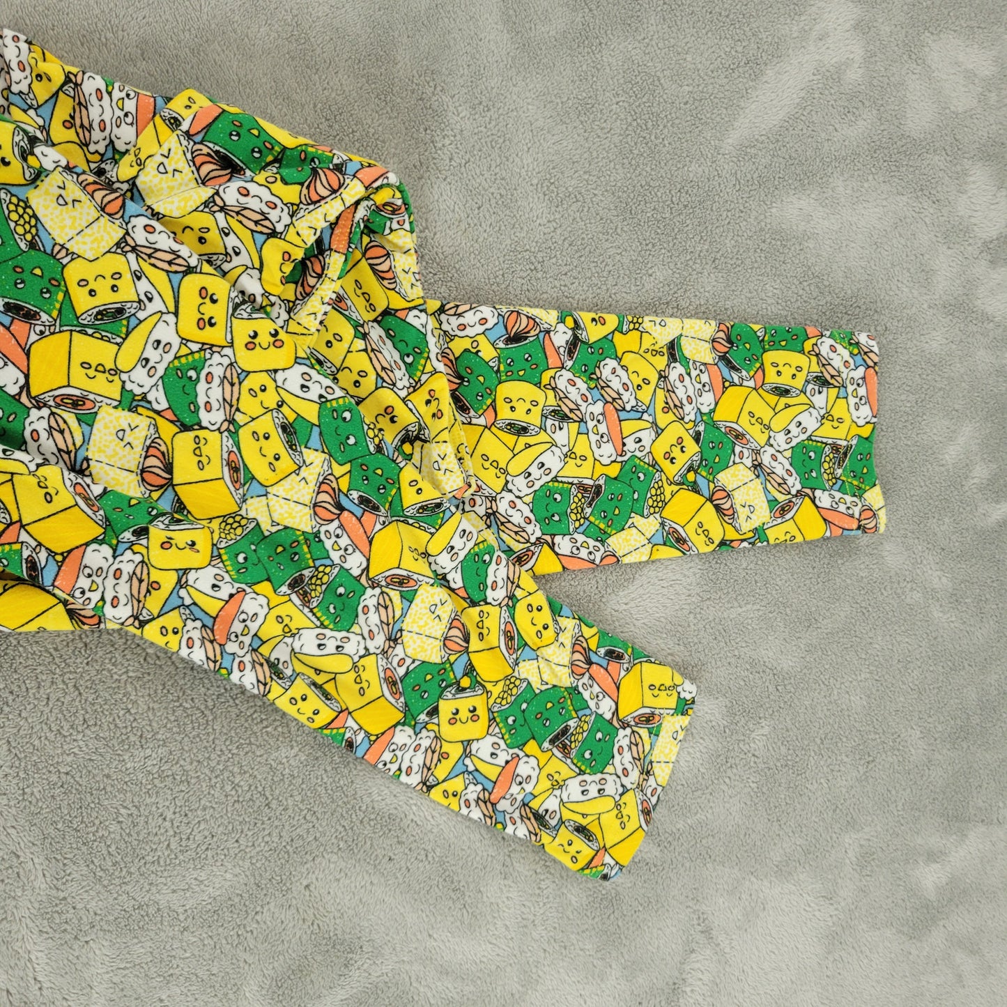 LuLaRoe TC Leggings Tall Curvy Kawaii Sushi Rolls Japanese Food Pants NOV60E