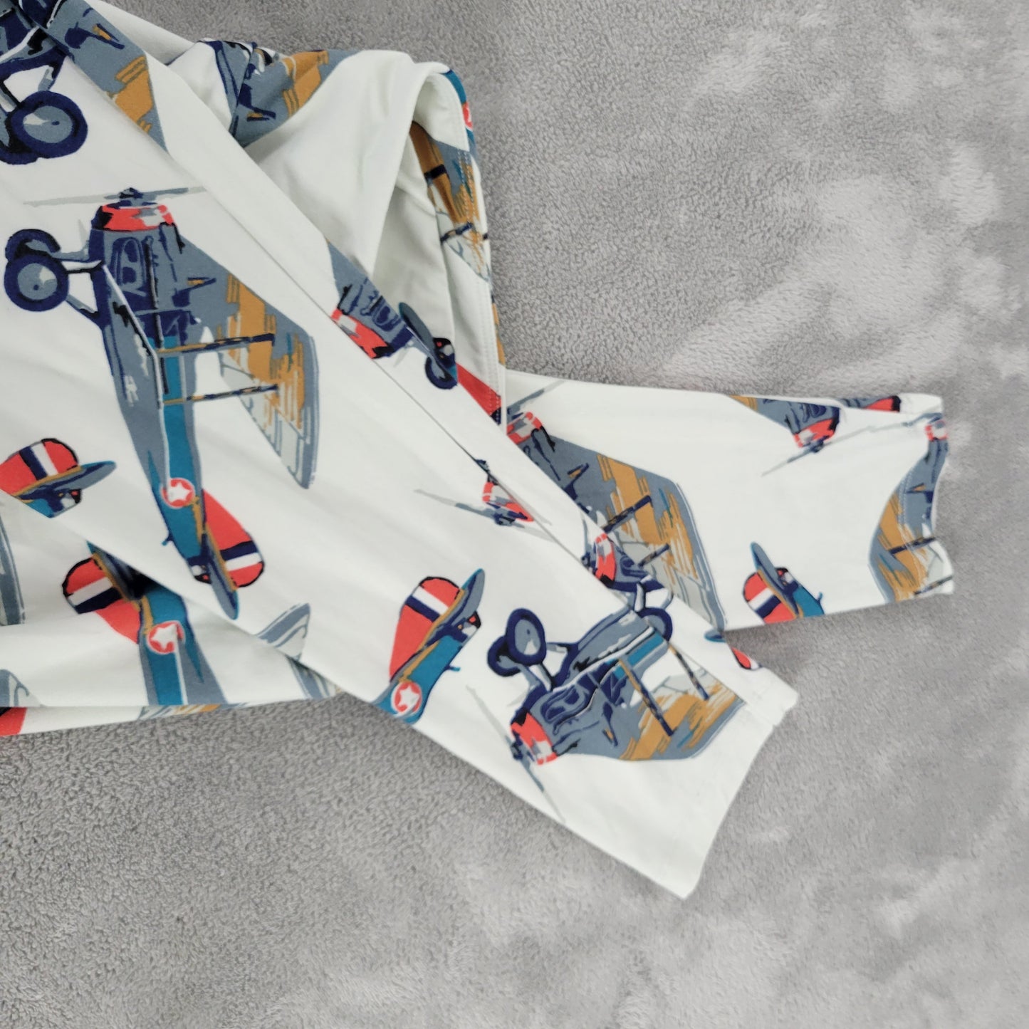 LuLaRoe TC Leggings Tall Curvy Vintage Biplanes Retro Aviation Pants NOV1XE