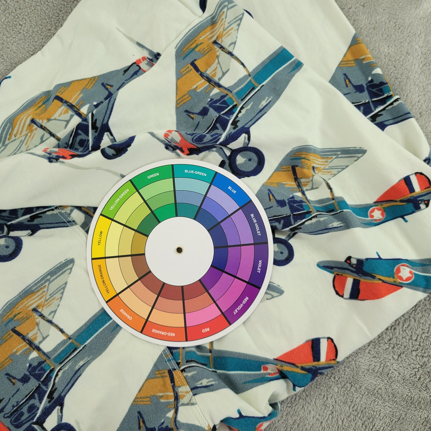 LuLaRoe TC Leggings Tall Curvy Vintage Biplanes Retro Aviation Pants NOV1XE