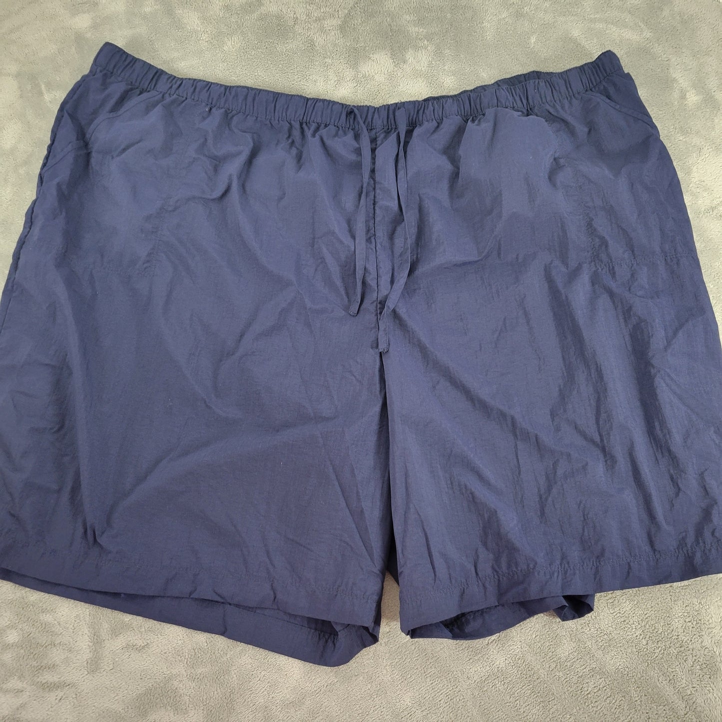 Swimsuits For All Womens 34/36 Plus Size Blue Swim Shorts Pockets Lined BLU159E