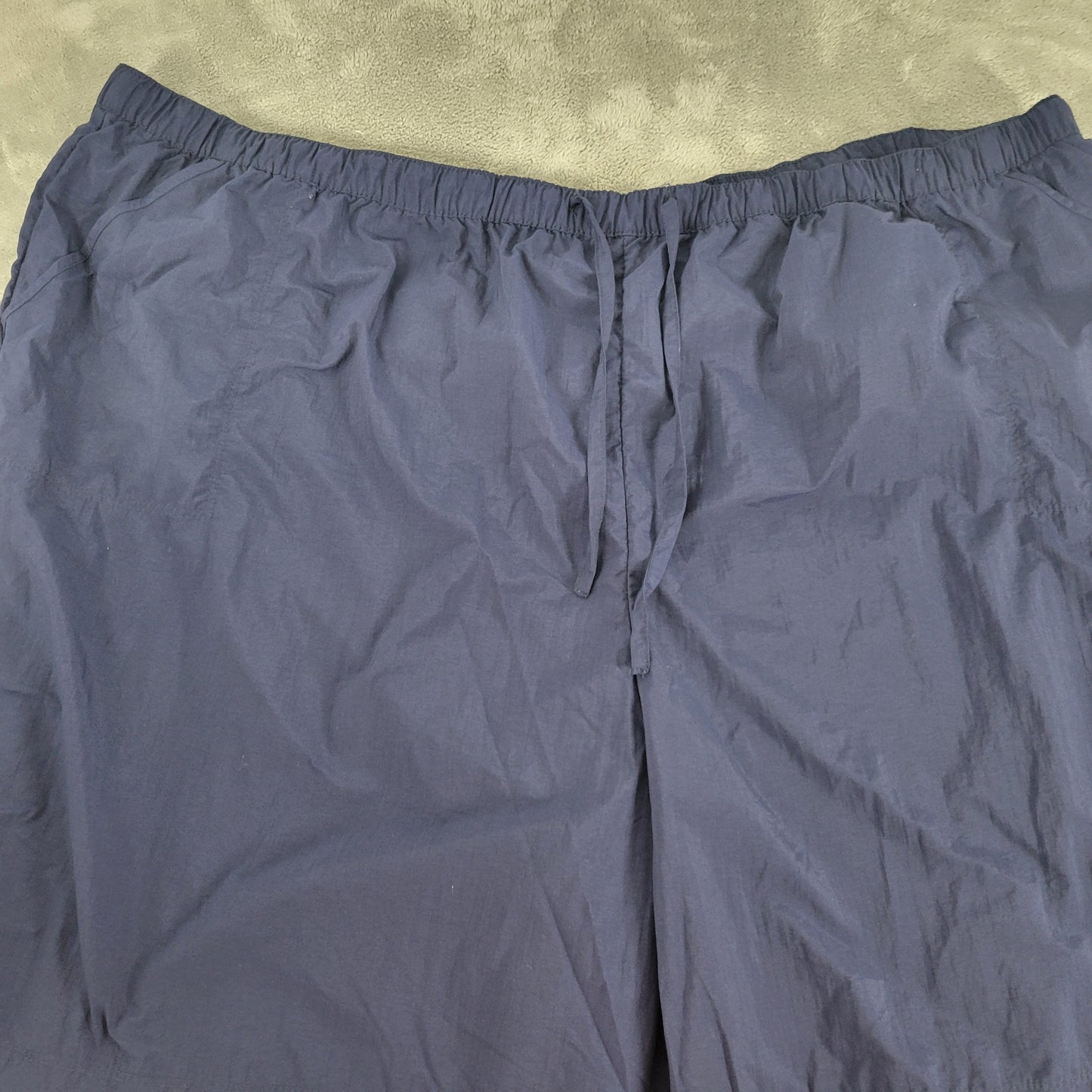 Swimsuits For All Womens 34/36 Plus Size Blue Swim Shorts Pockets Lined BLU159E