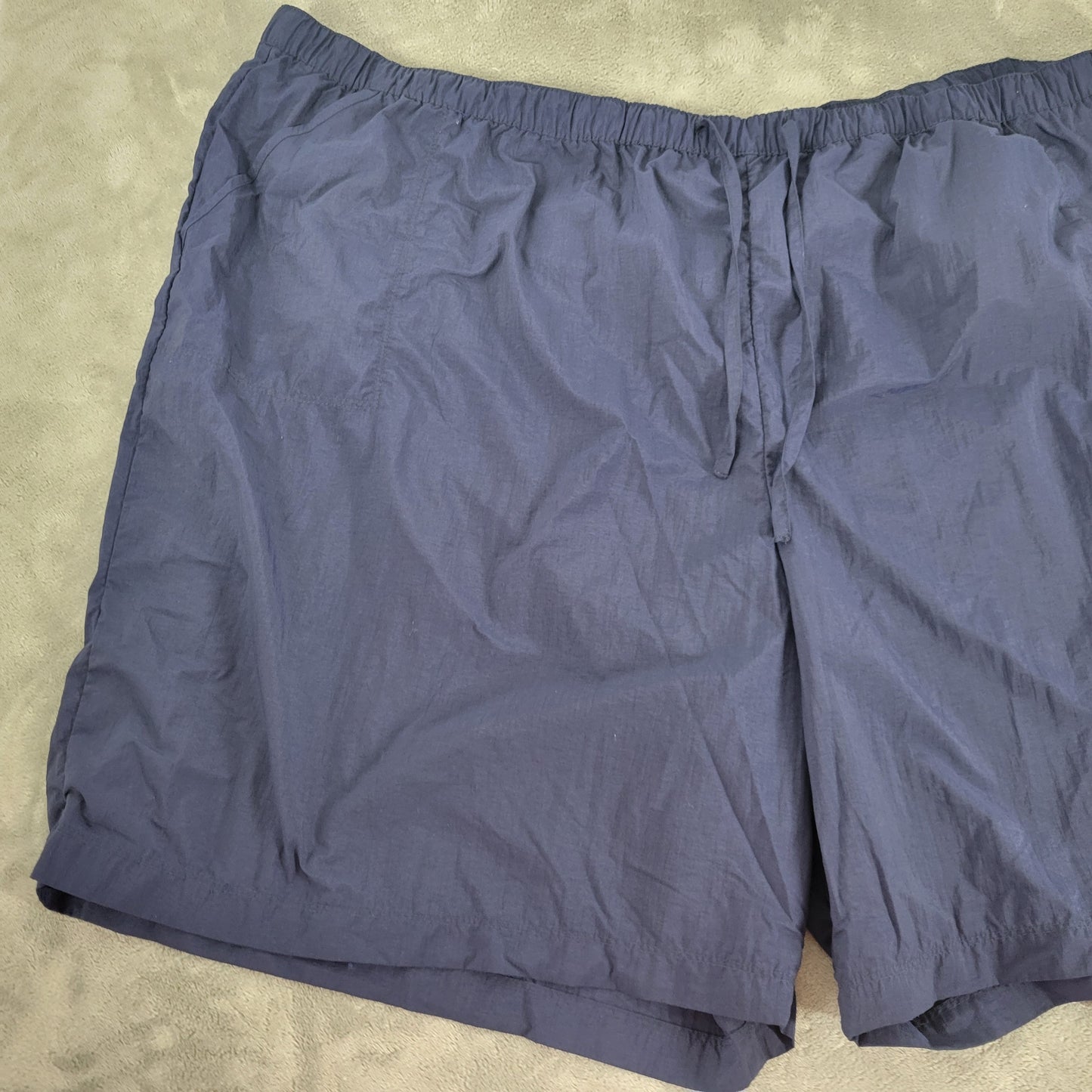 Swimsuits For All Womens 34/36 Plus Size Blue Swim Shorts Pockets Lined BLU159E