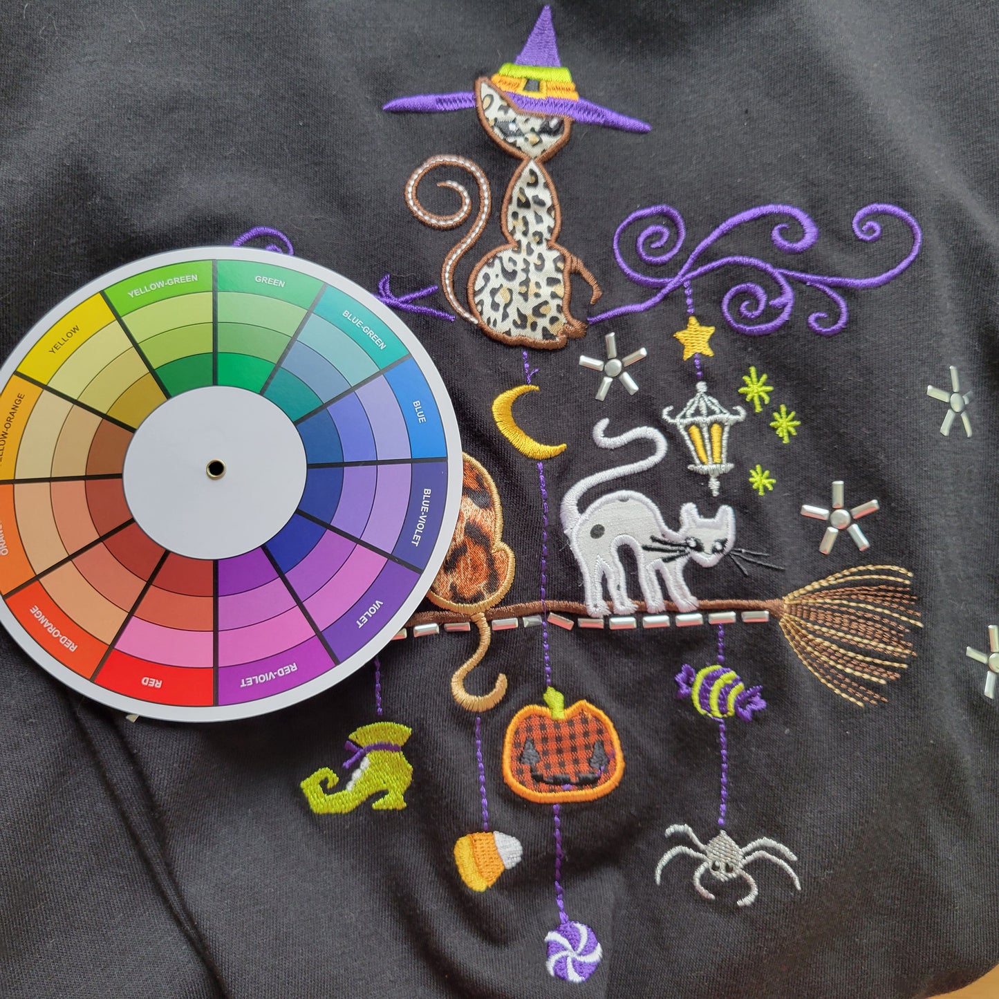 Cato Womens 18W 20W Plus Size Black Halloween Tee Long Sleeve NOV144XE