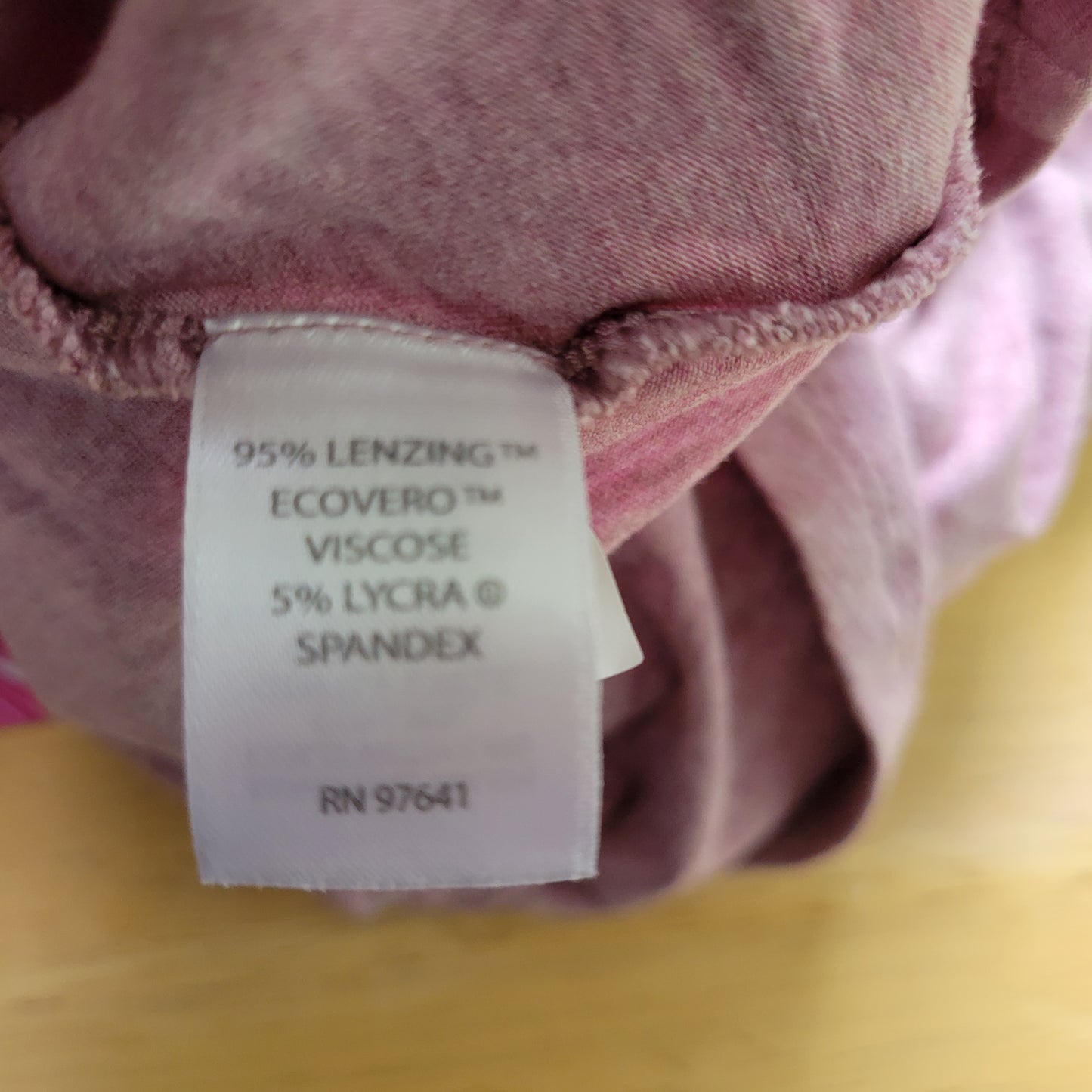 J Jill Wearever Womens XL Lavender Heather V-Neck Long Sleeve Blouse Top PUR18E