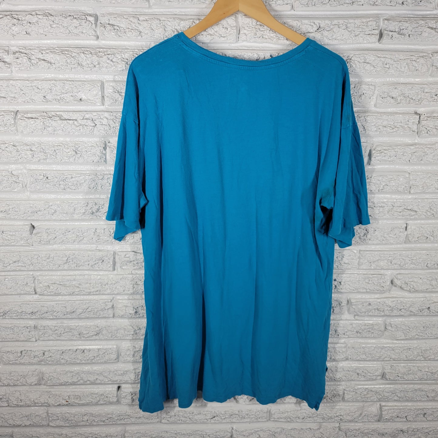 Secret Treasures Womens L XL Blue Cotton Jersey  Sloth Pajama Top Sleep NOV152E