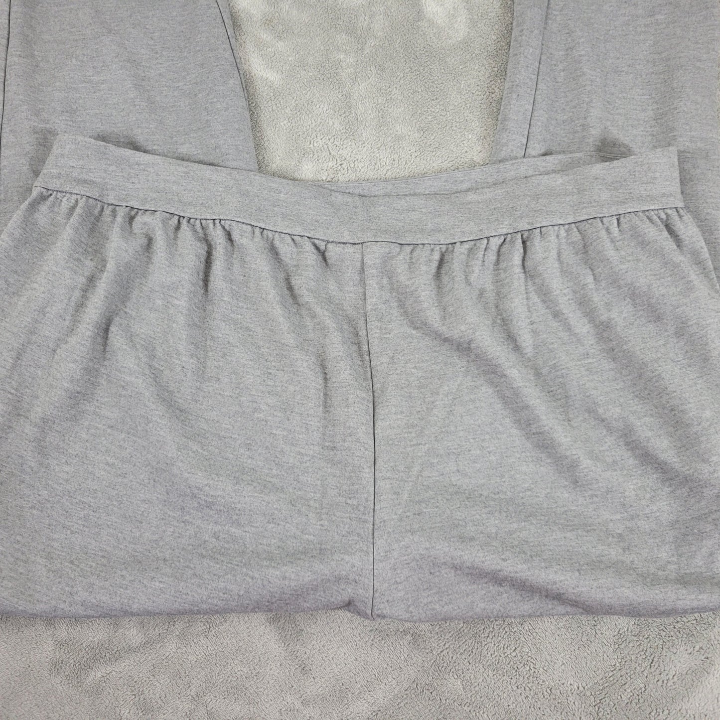 Lane Bryant Pants 22/24 Plus Gray Capri Crop Elastic Waist Stretch GRA34E