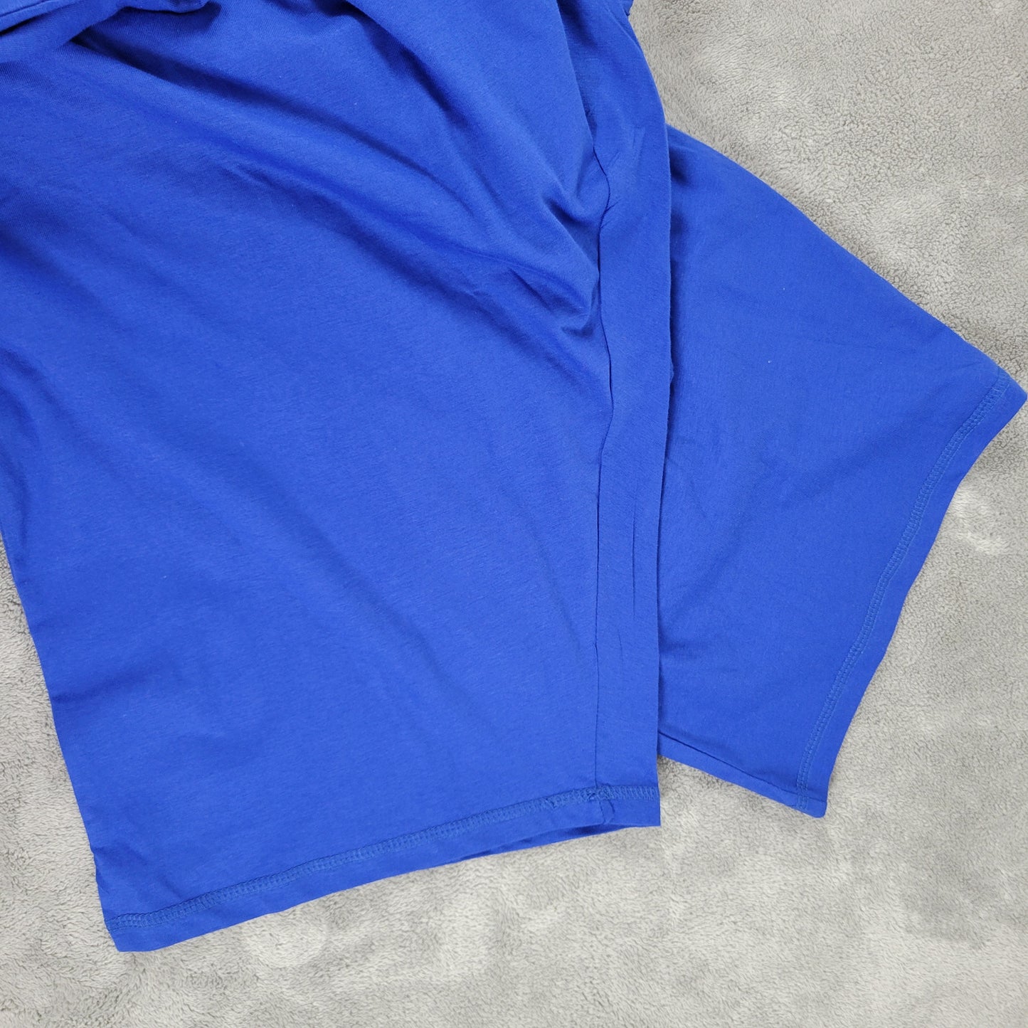 Dreams Co Pajama Lounge Pants 5X Plus Solid Blue 100% Cotton C14E