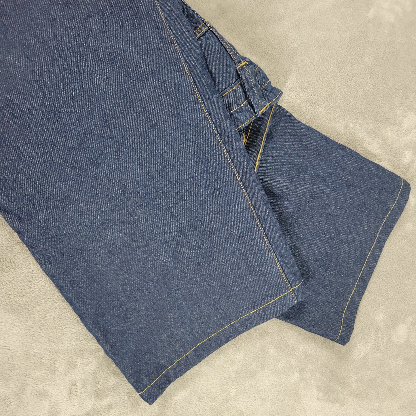 Woman Within Jeans 22W Tall Dark Wash Denim 5-Pocket Cropped Blue SL104E