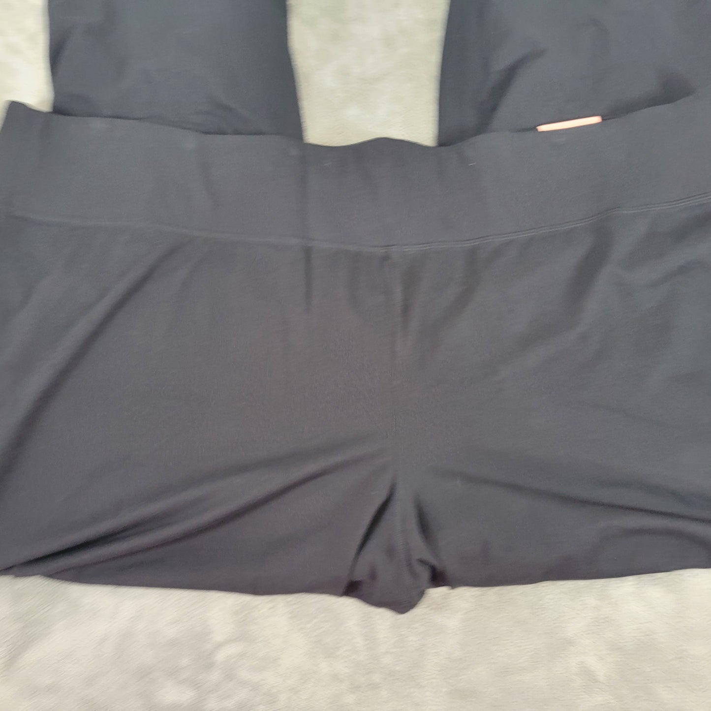 LIVI Lane Bryant Pants 38/40 Black Bootcut Elastic Waist Stretch Plus BOO14E
