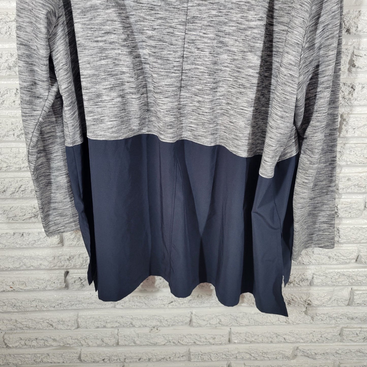 LIVI Lane Bryant Plus Size Hoodie Sweatshirt 26/28 Blue Gray Heather GRA45E